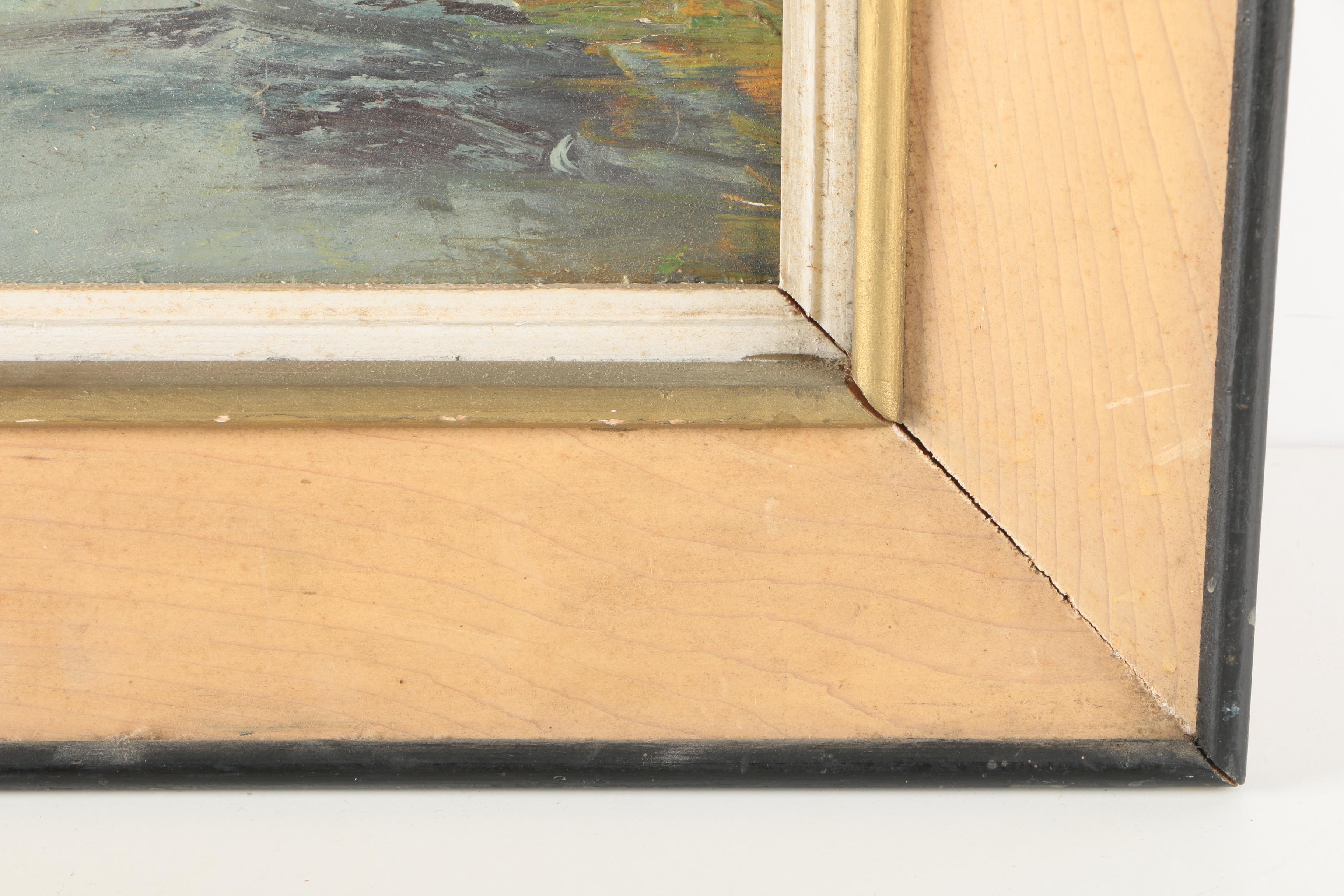 V. Lail Oil on Canvas Landscapes