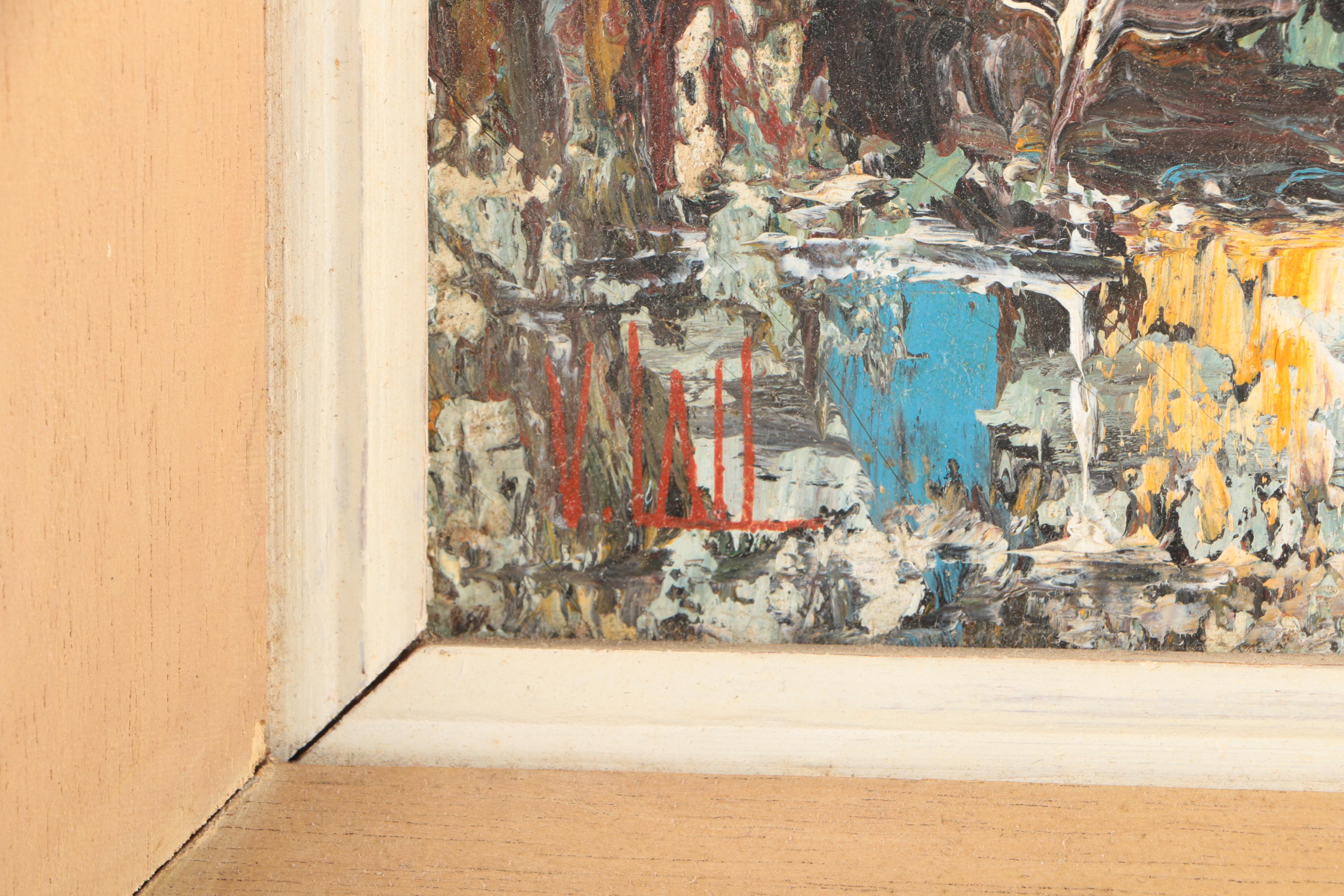 V. Lail Oil on Canvas Landscapes