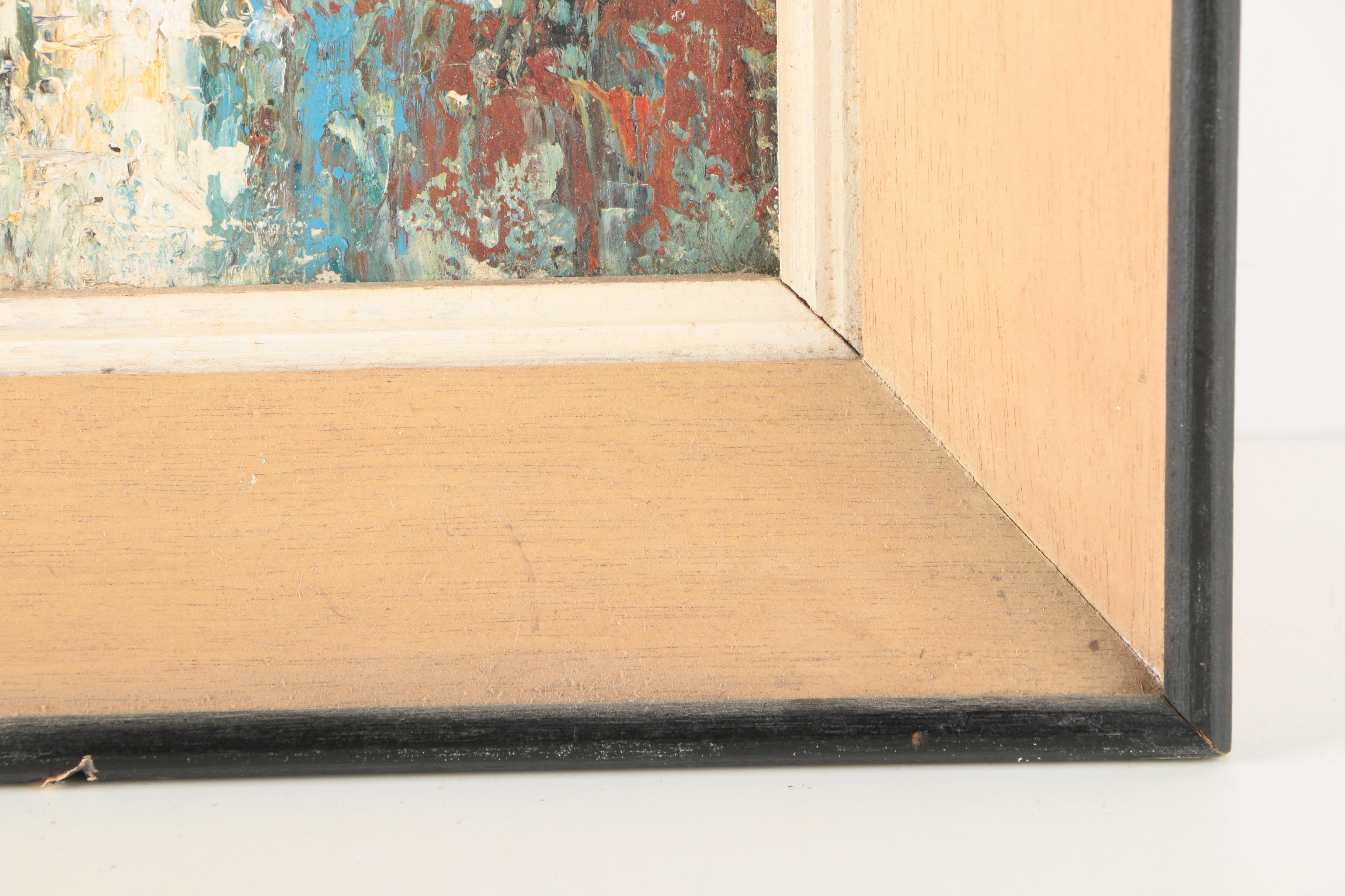 V. Lail Oil on Canvas Landscapes