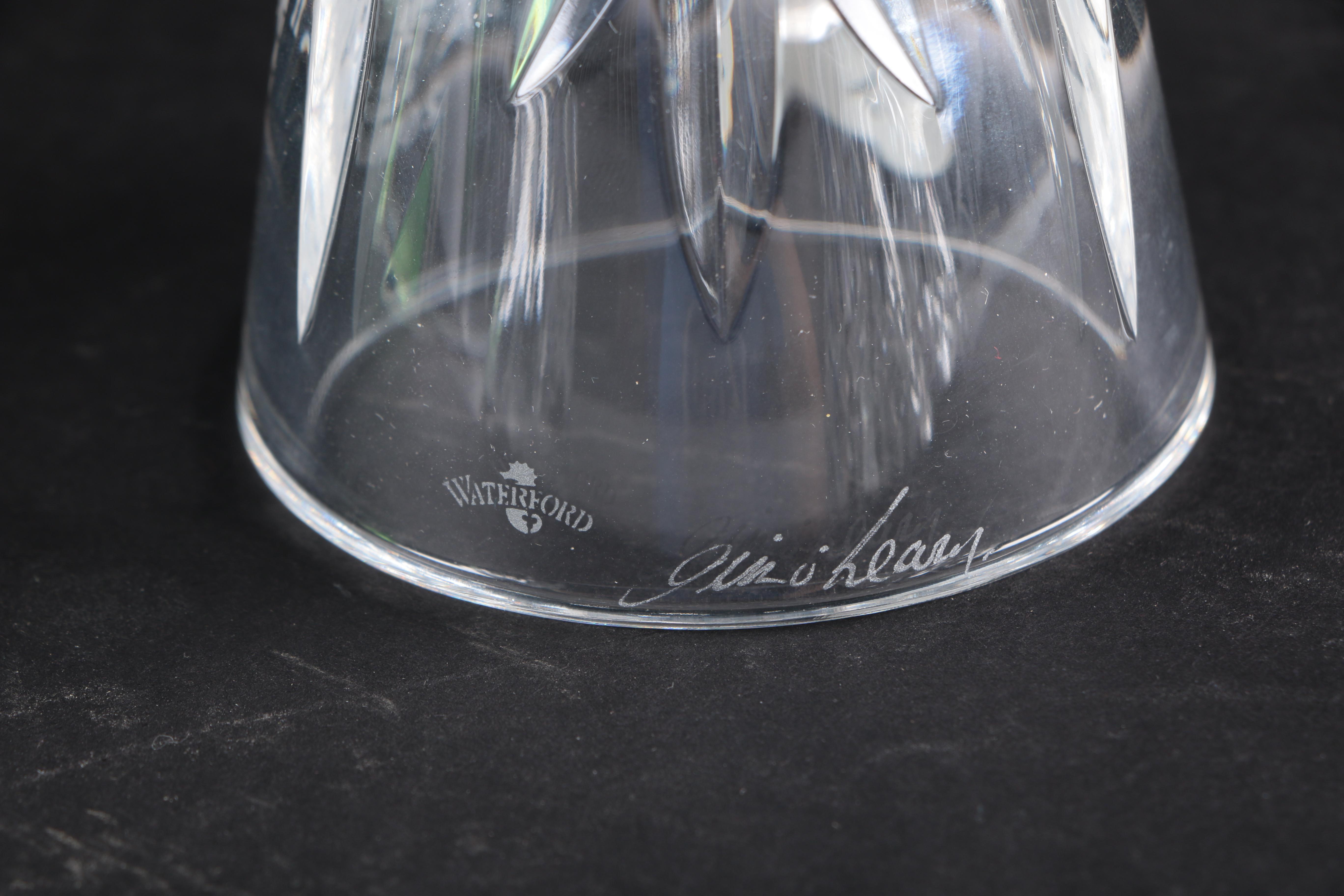 Early 2000s Waterford Crystal Christmas Bells