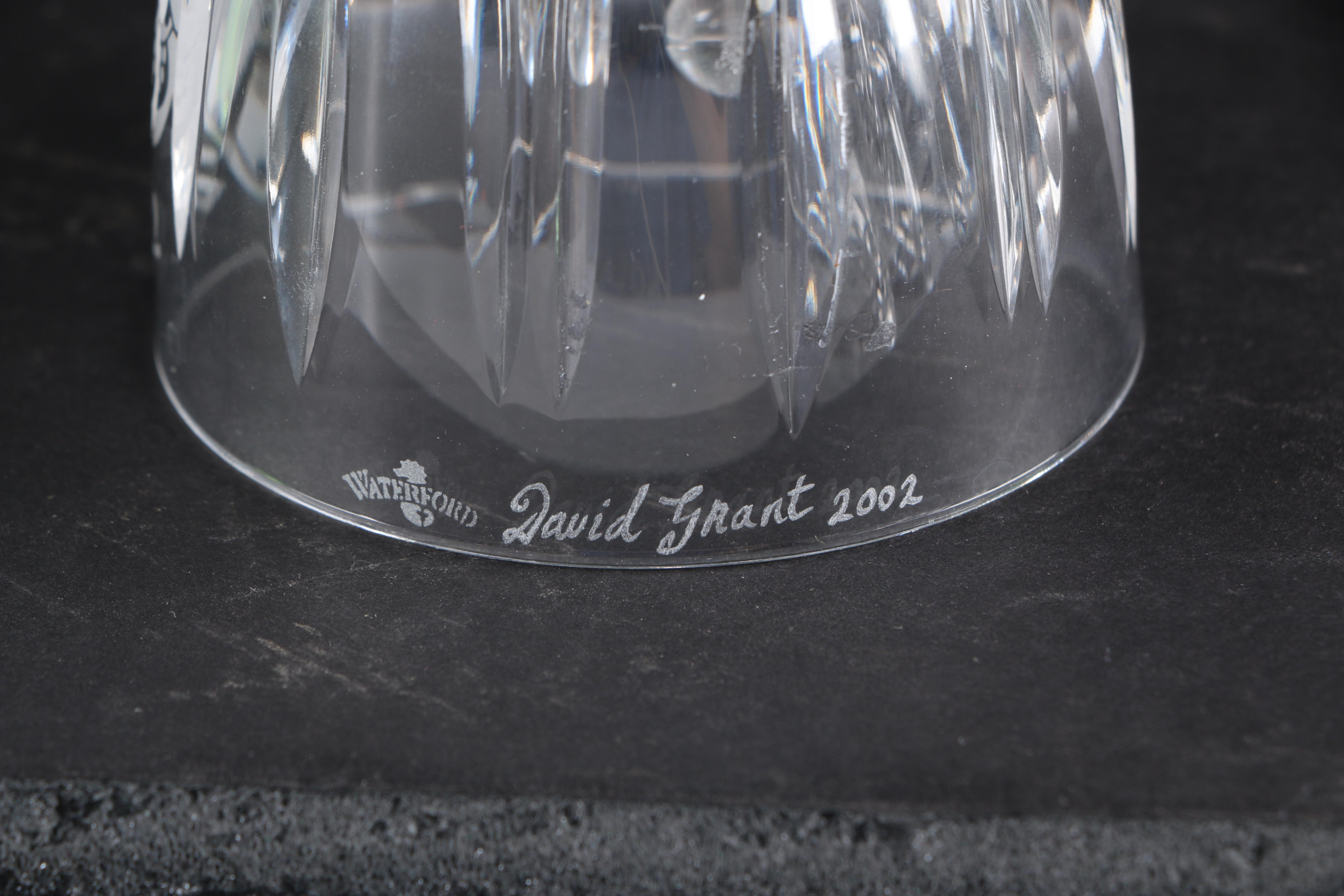 Early 2000s Waterford Crystal Christmas Bells
