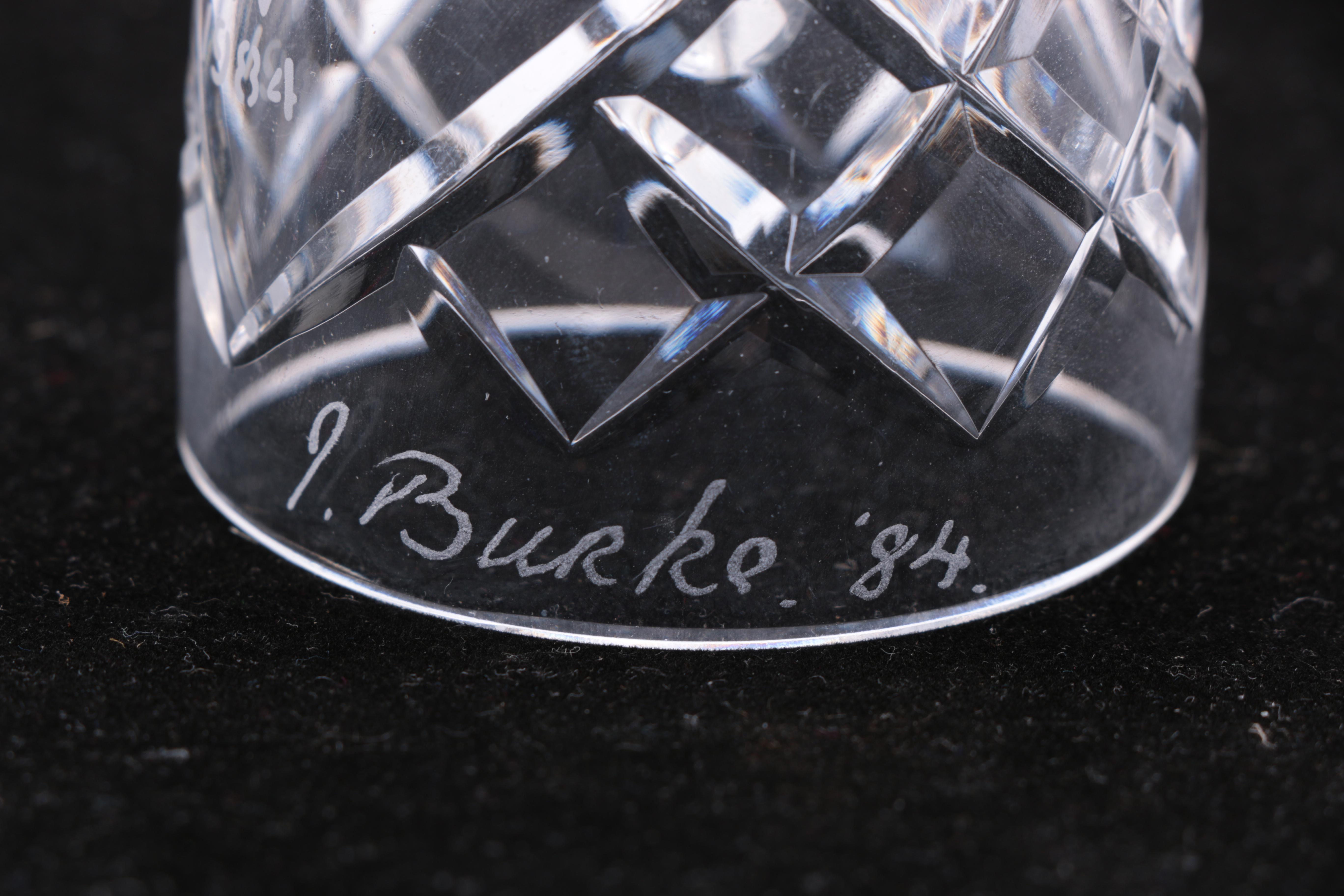 1984-1989 Waterford Crystal Christmas Bells