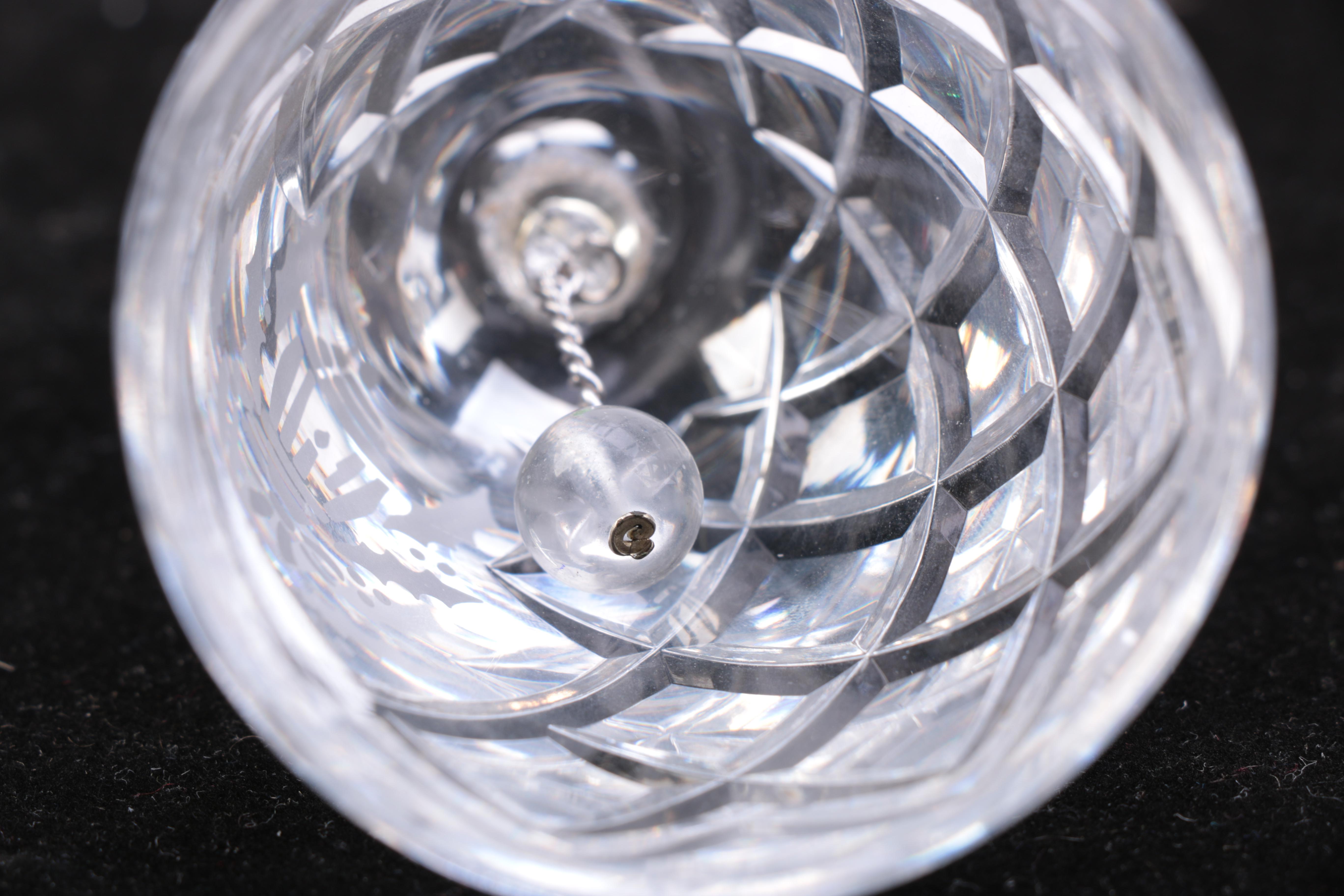 1984-1989 Waterford Crystal Christmas Bells