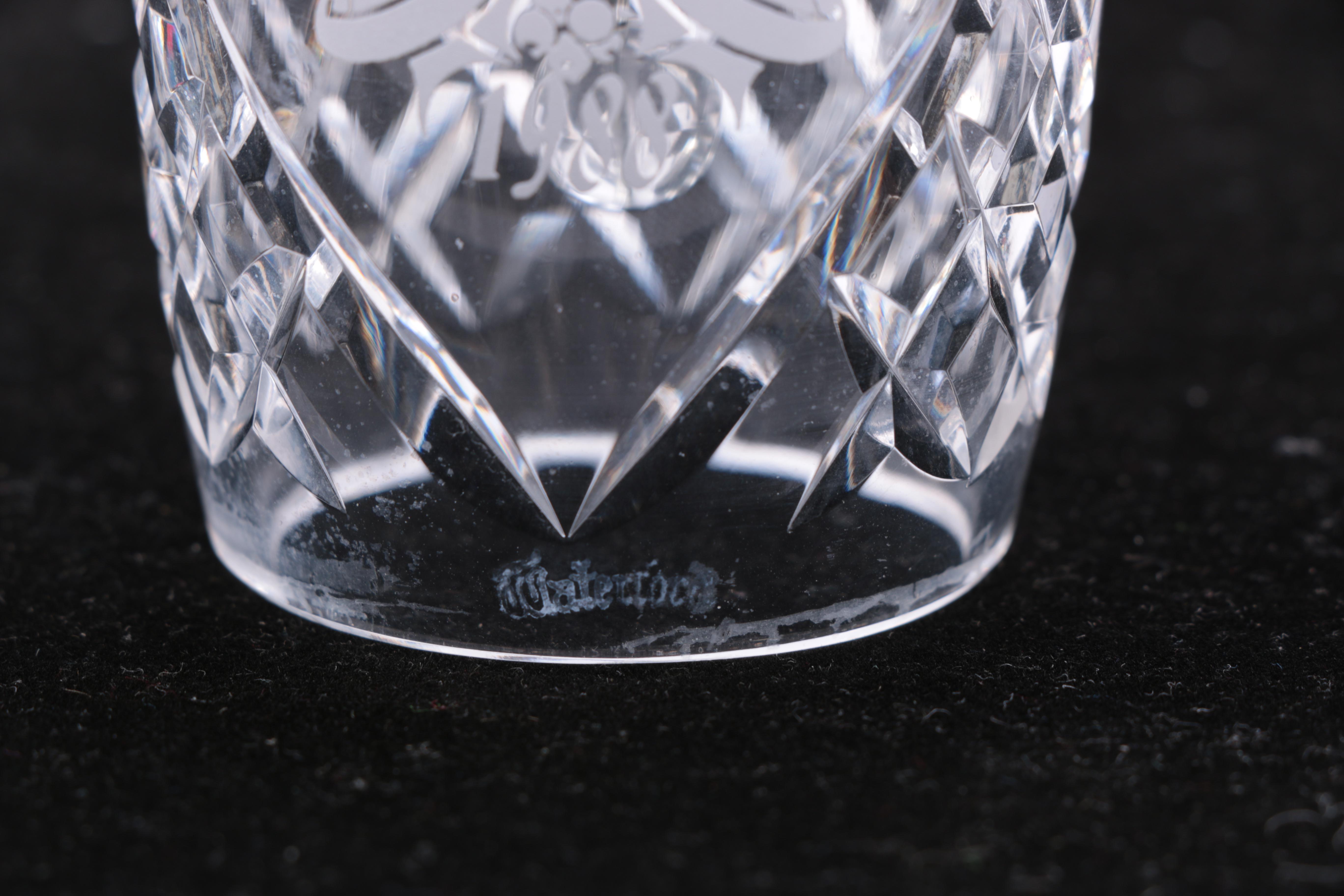 1984-1989 Waterford Crystal Christmas Bells