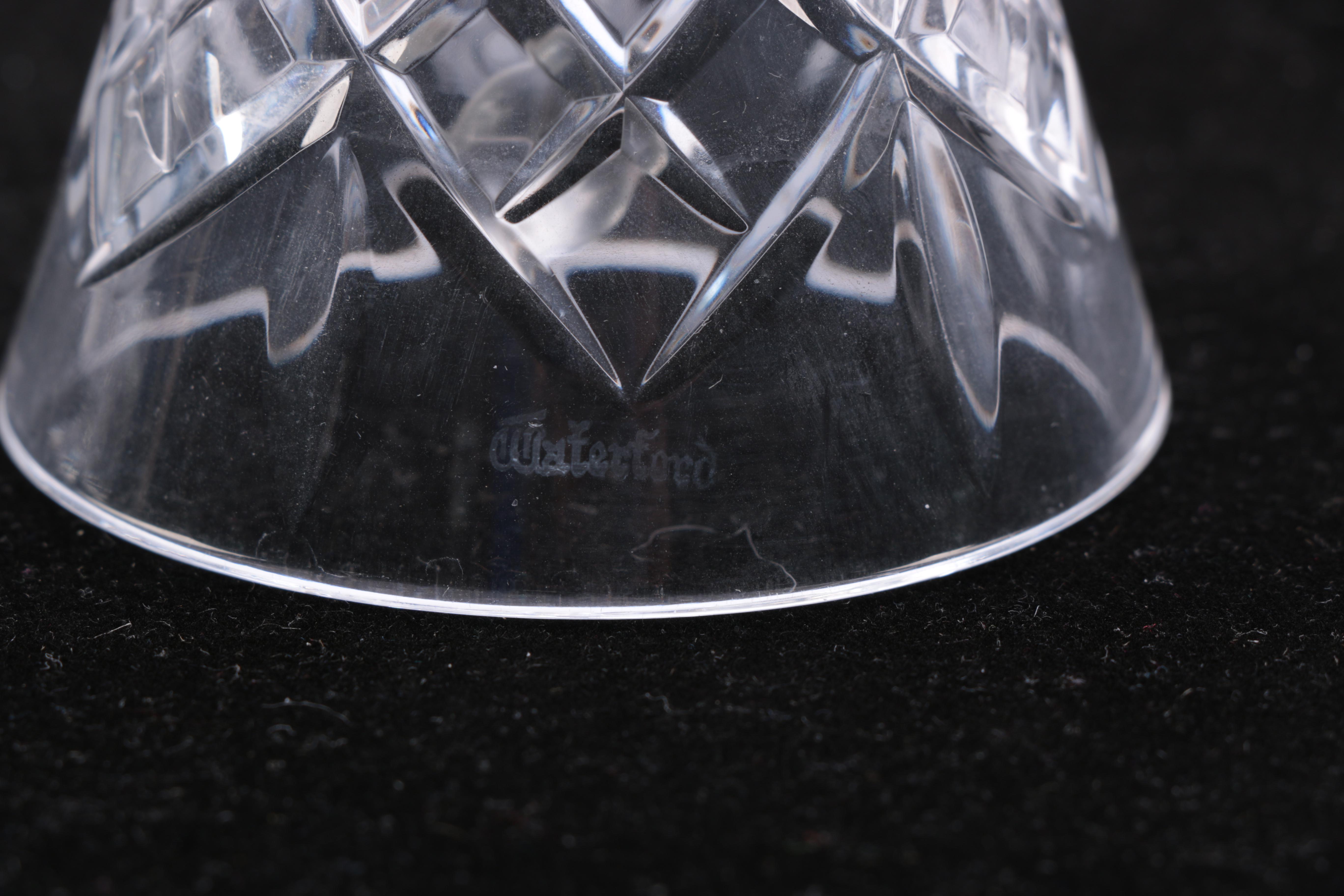 1984-1989 Waterford Crystal Christmas Bells