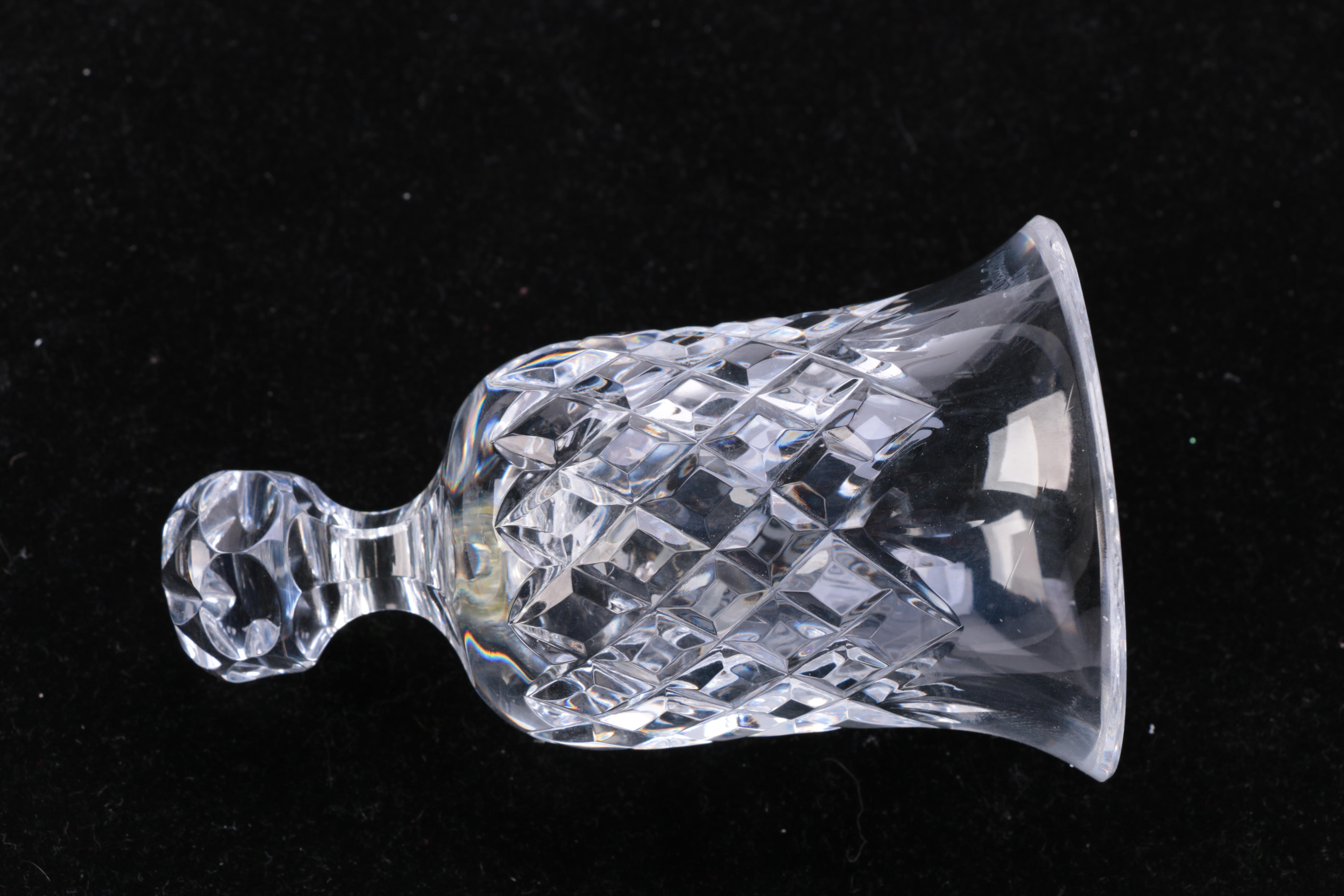 1984-1989 Waterford Crystal Christmas Bells