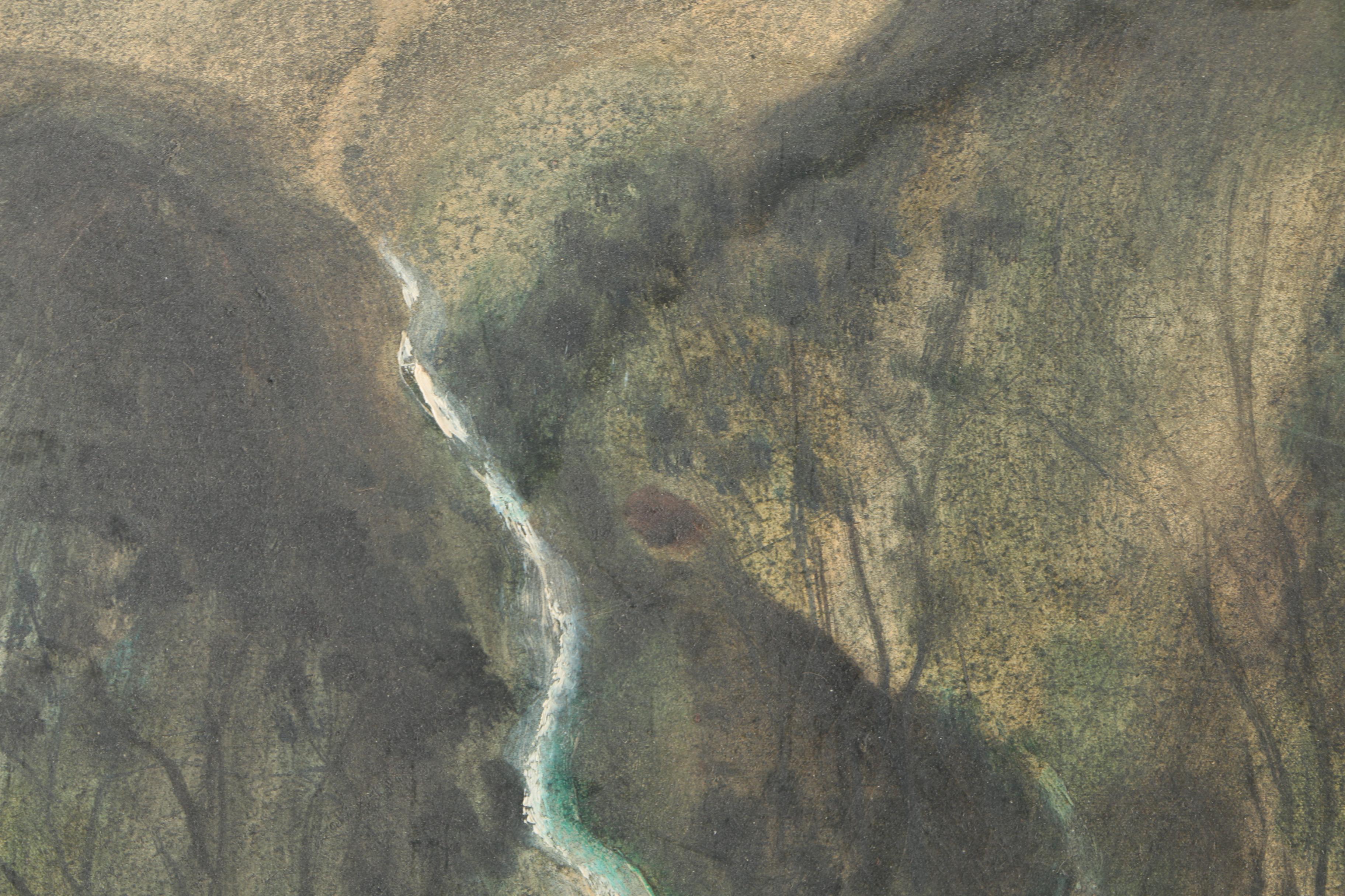 Siphong Oil on Canvas of Southeast Asian Landscape