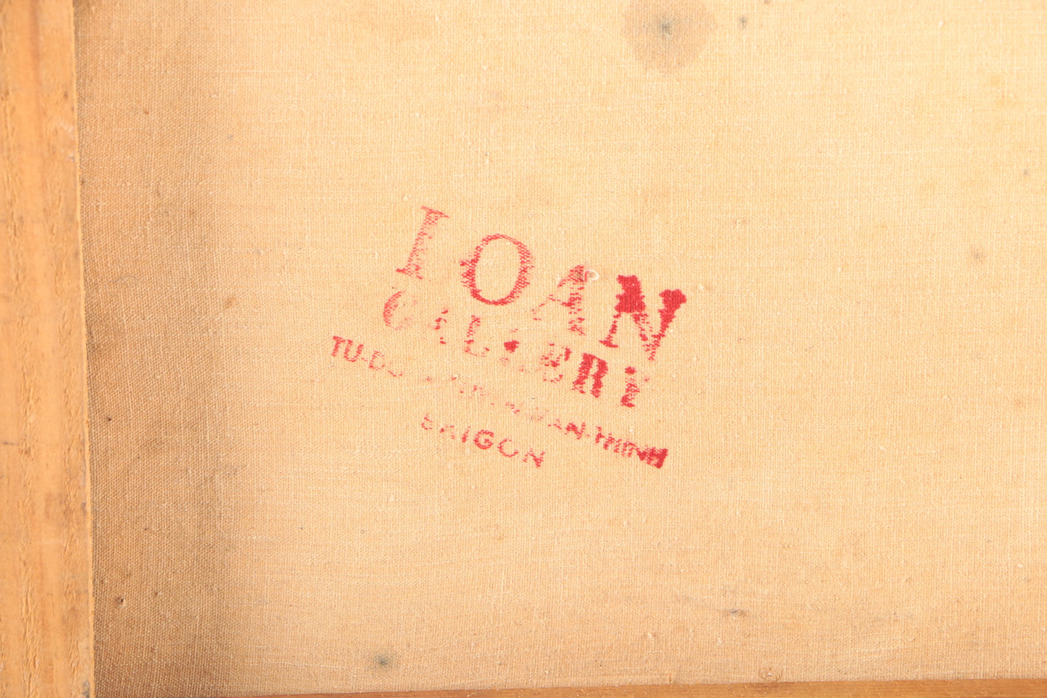 Siphong Oil on Canvas of Southeast Asian Landscape