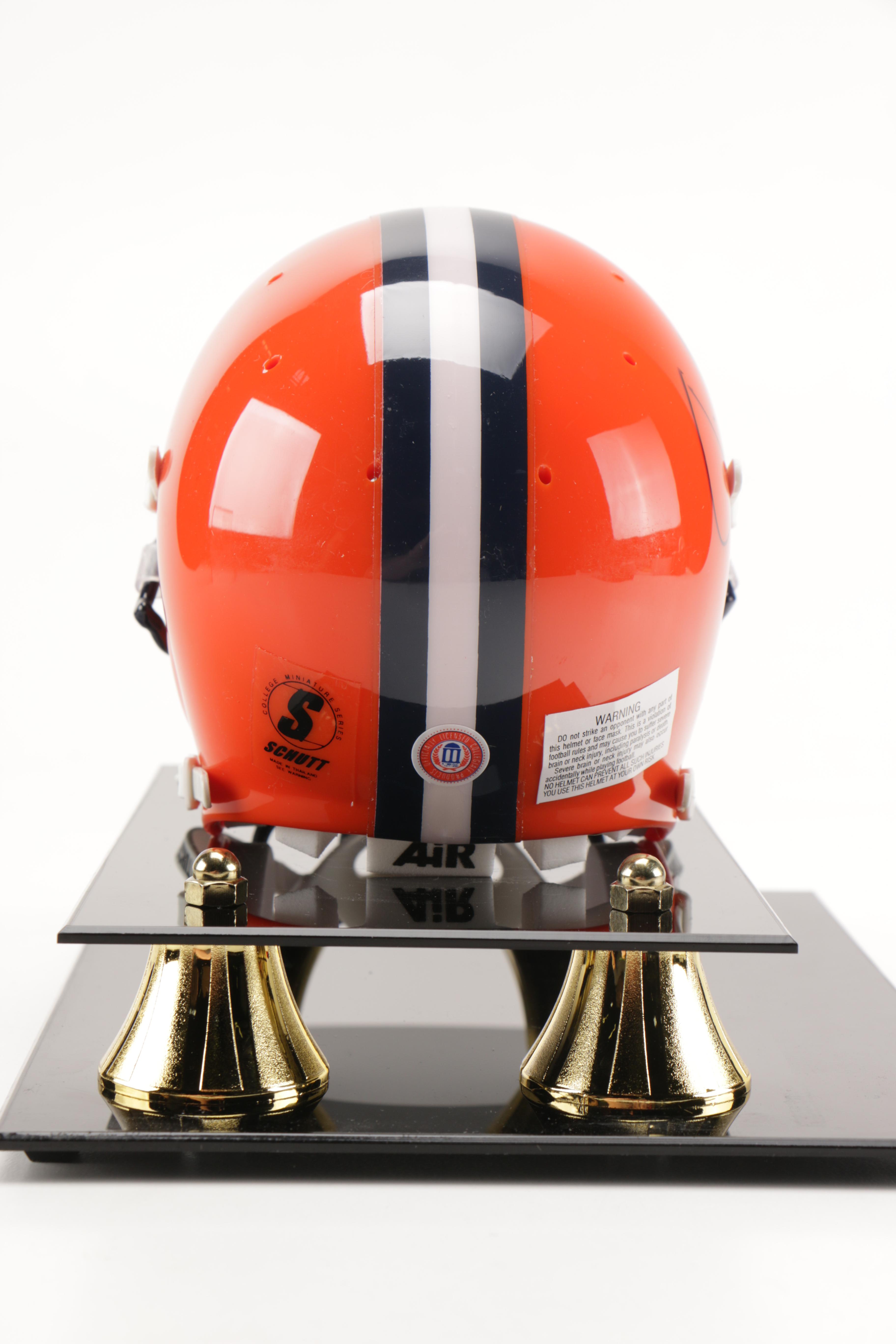 Jim Brown Signed Mini-Helmet