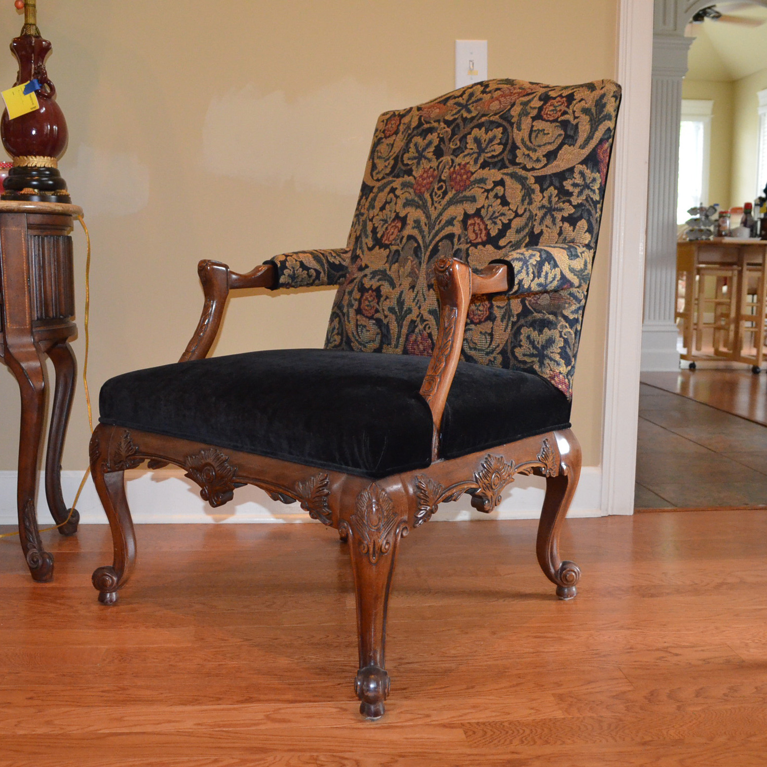 Vintage Louis XV Style Chair