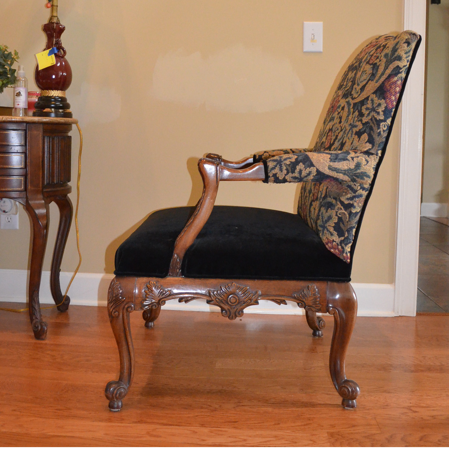 Vintage Louis XV Style Chair