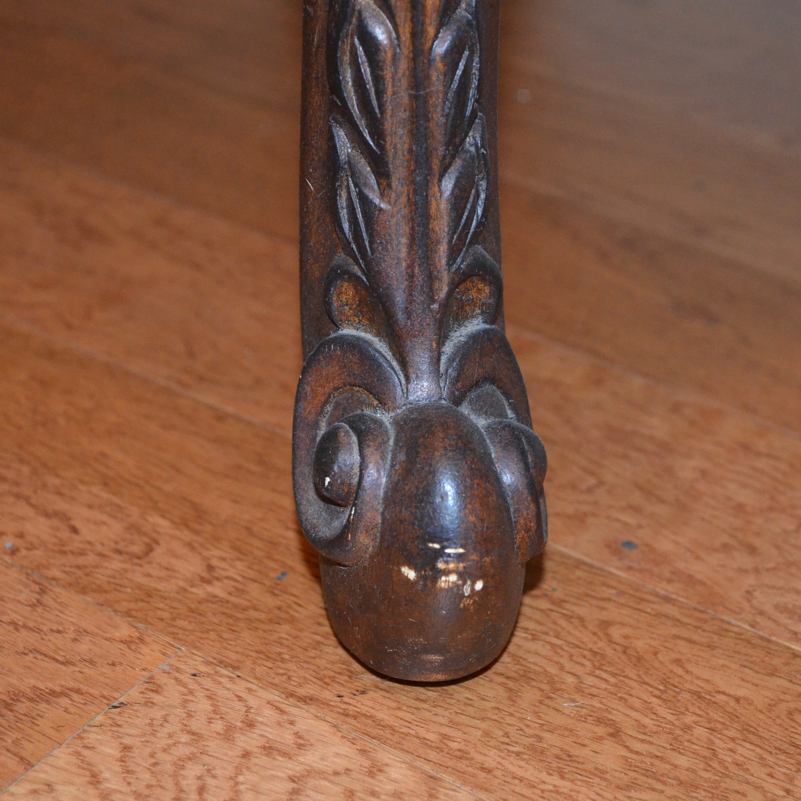 Louis XV Style Marble Top Accent Table