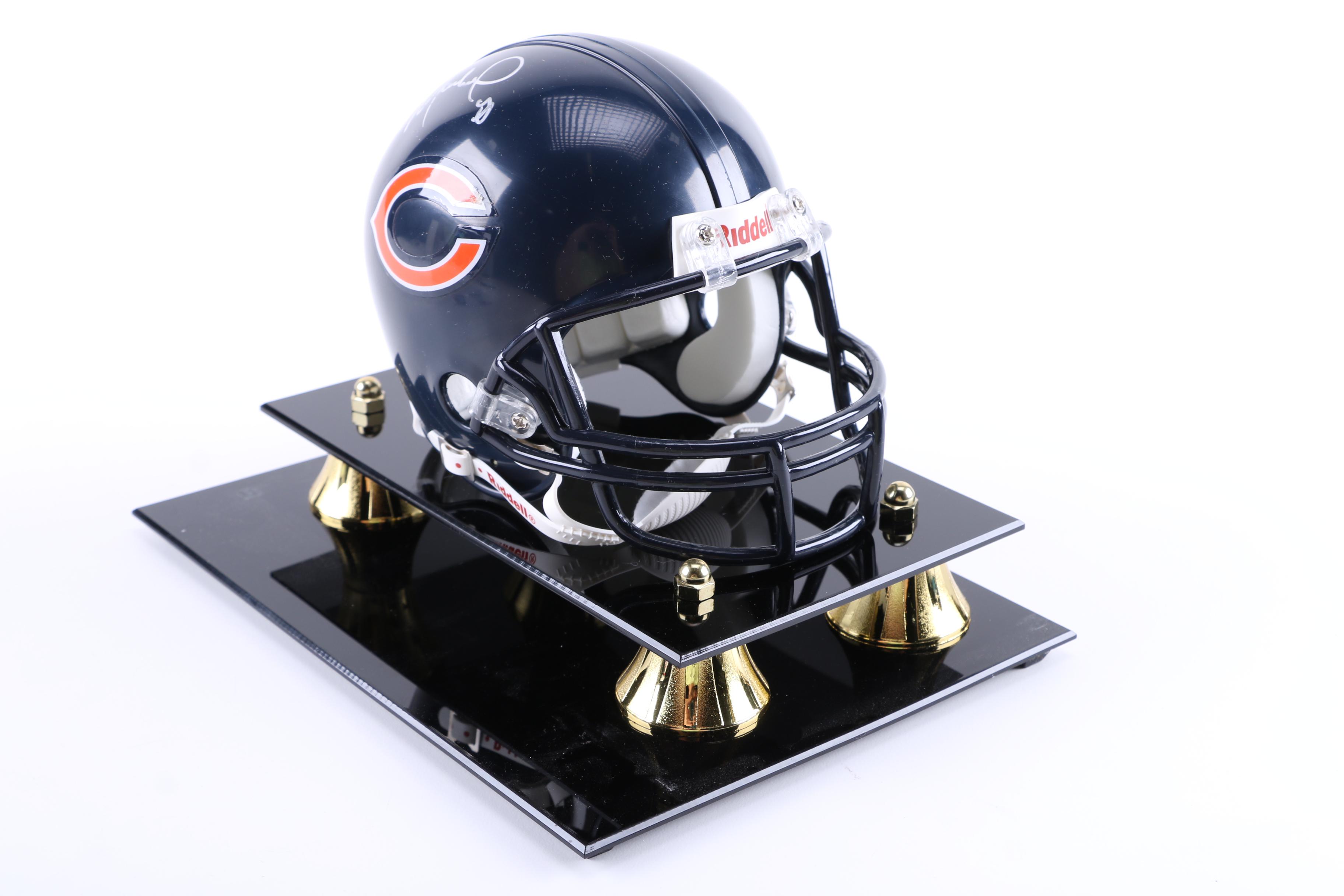 Wilber Marshall Signed Mini Helmet