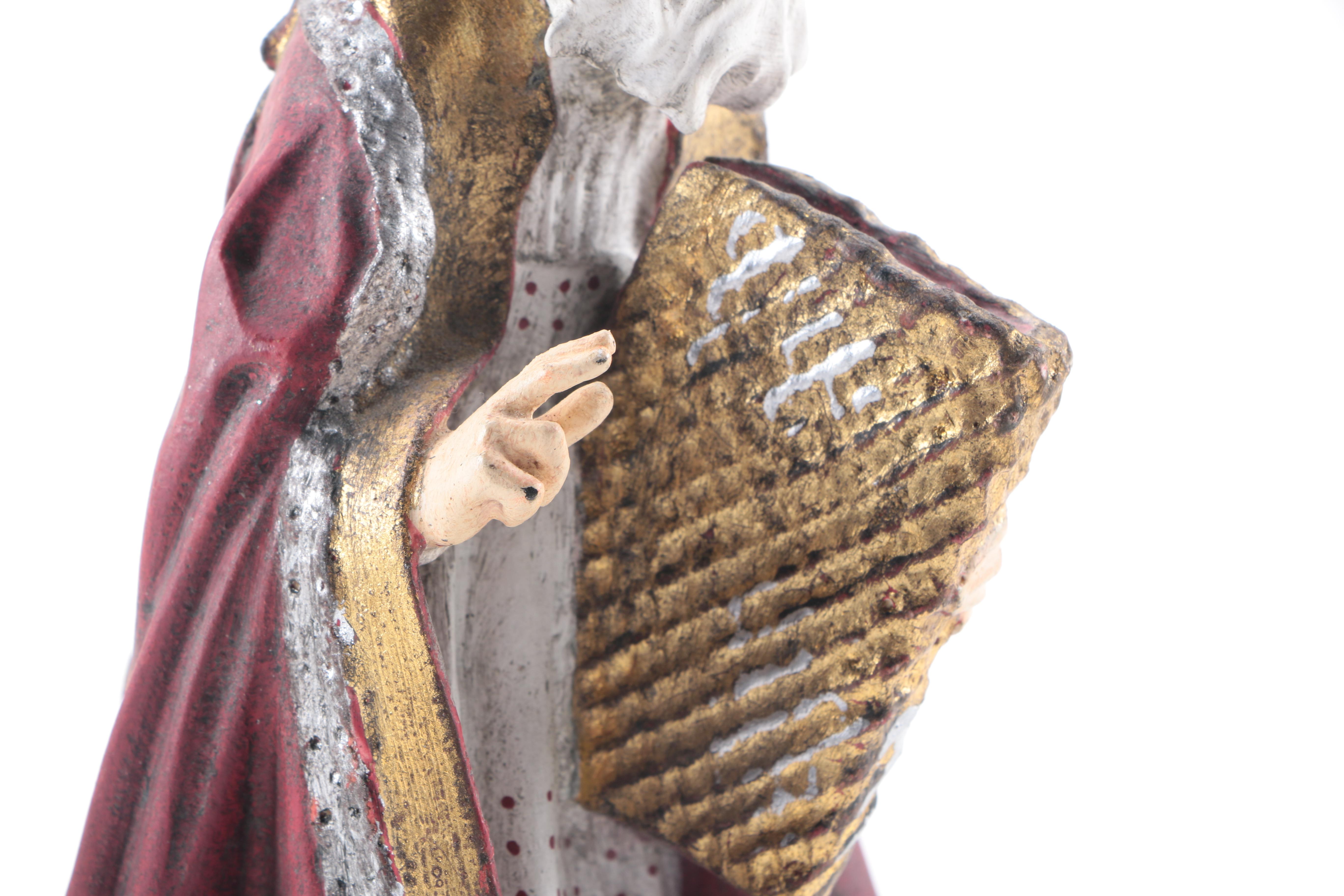 Dolfi Italian Hand-Carved Limited Edition "History of Santa" Wooden Figurines