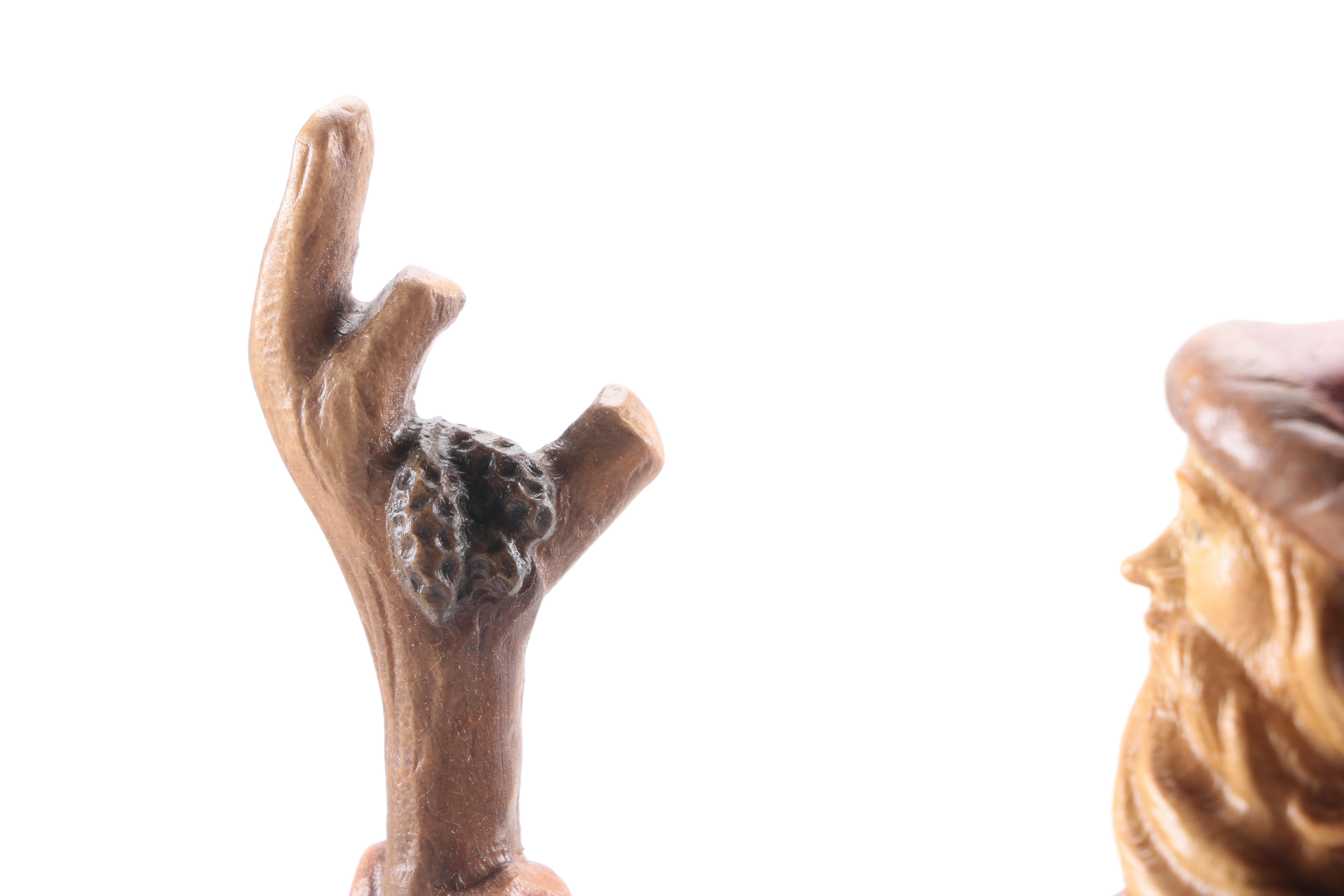 Dolfi Italian Hand-Carved Limited Edition "History of Santa" Wooden Figurines