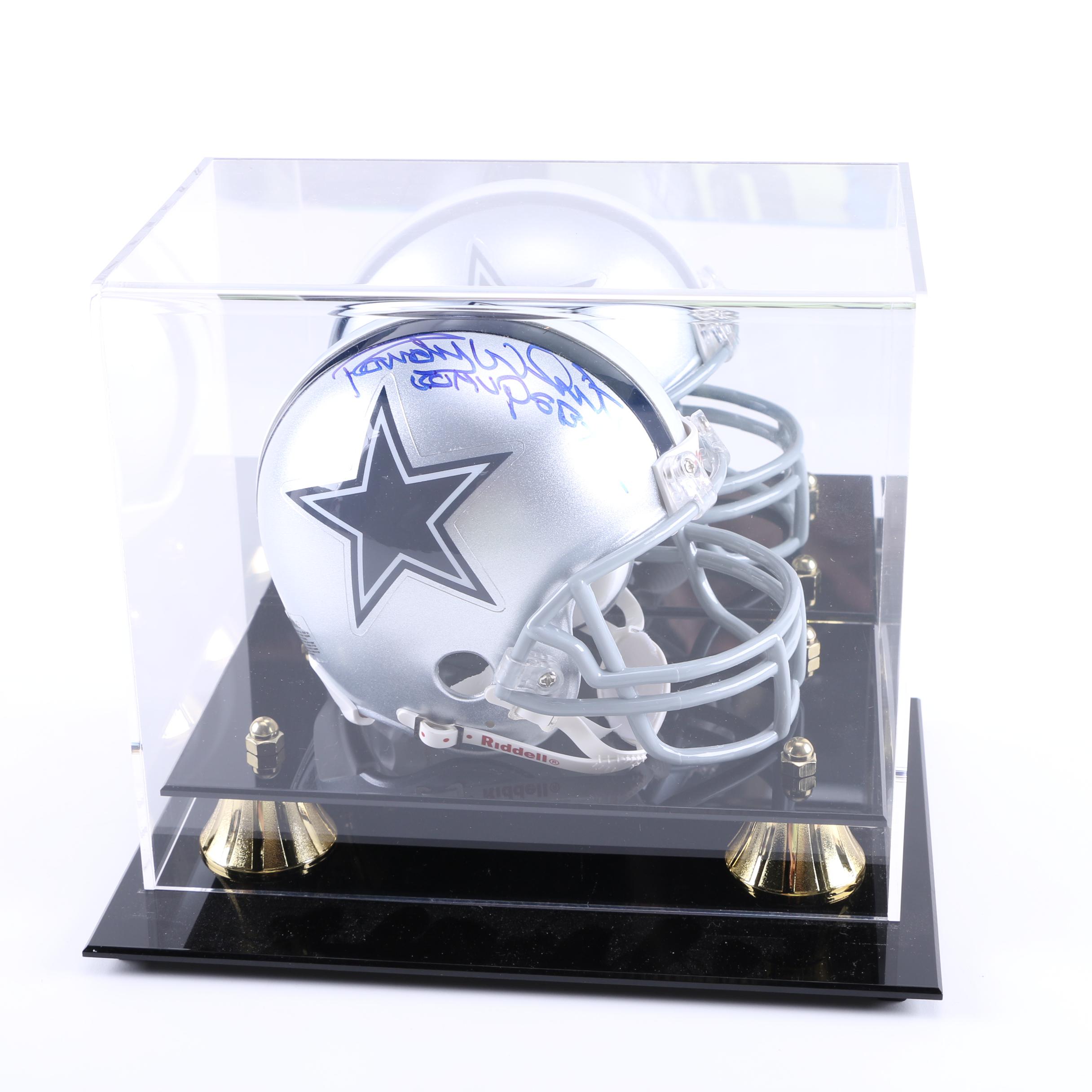 Randy White Signed Dallas Cowboys Mini Helmet