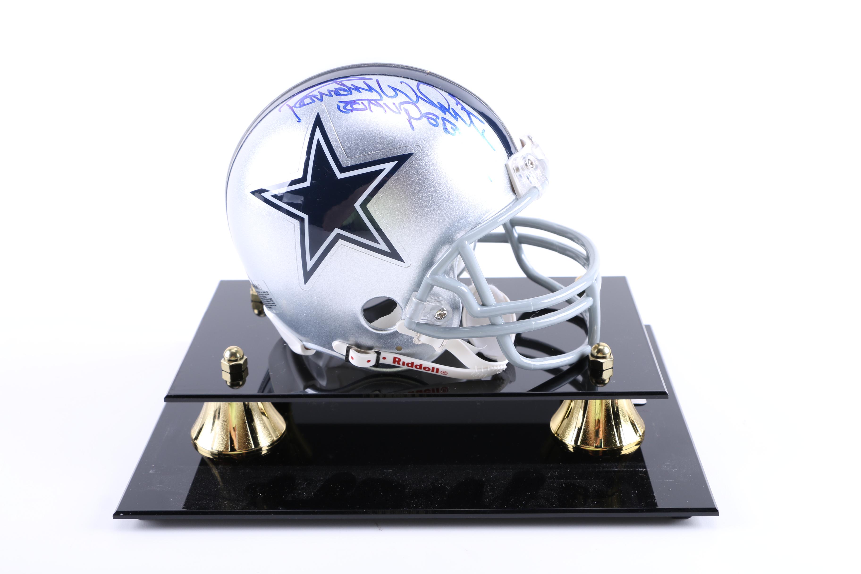 Randy White Signed Dallas Cowboys Mini Helmet