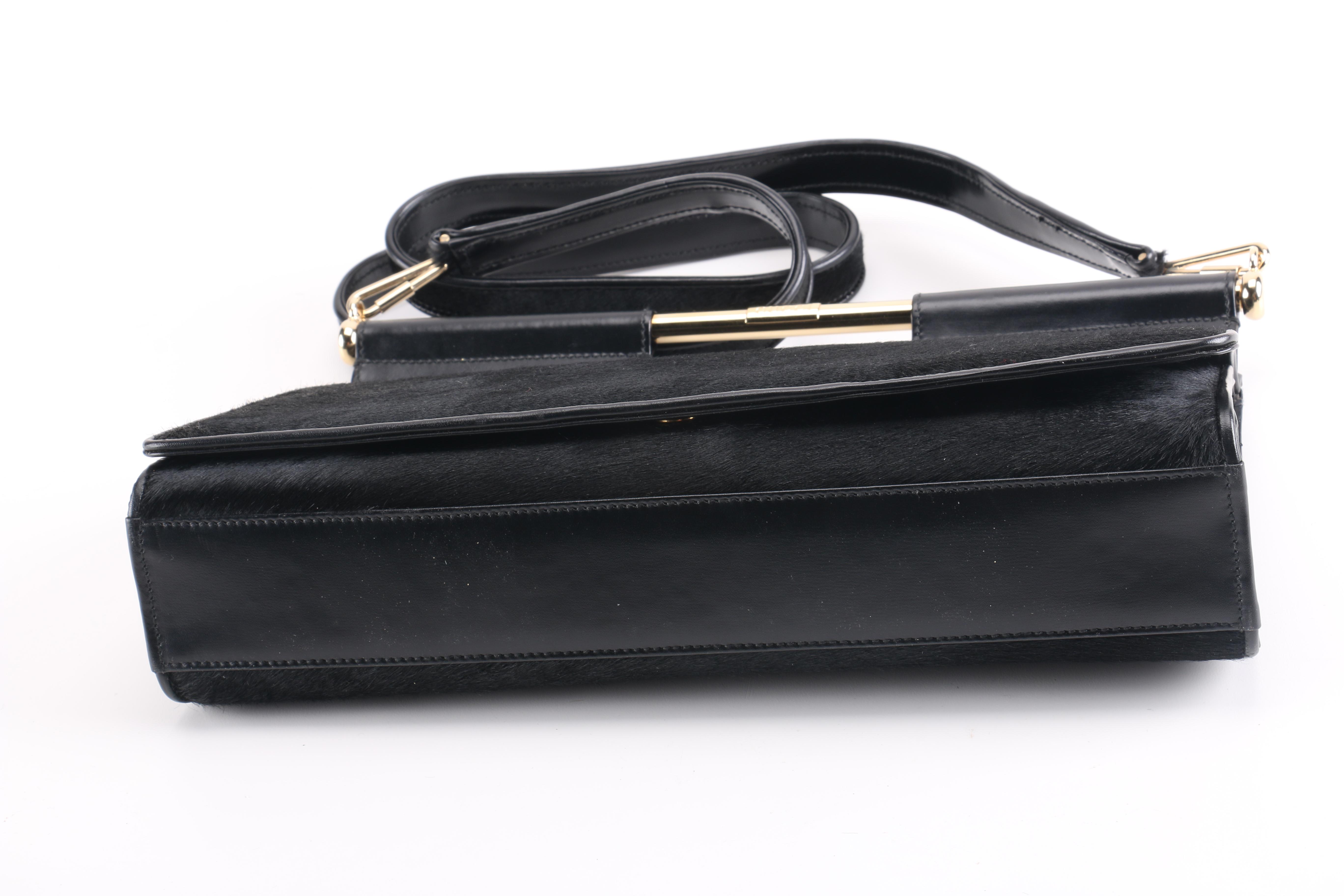 Gucci Black Leather Handbag