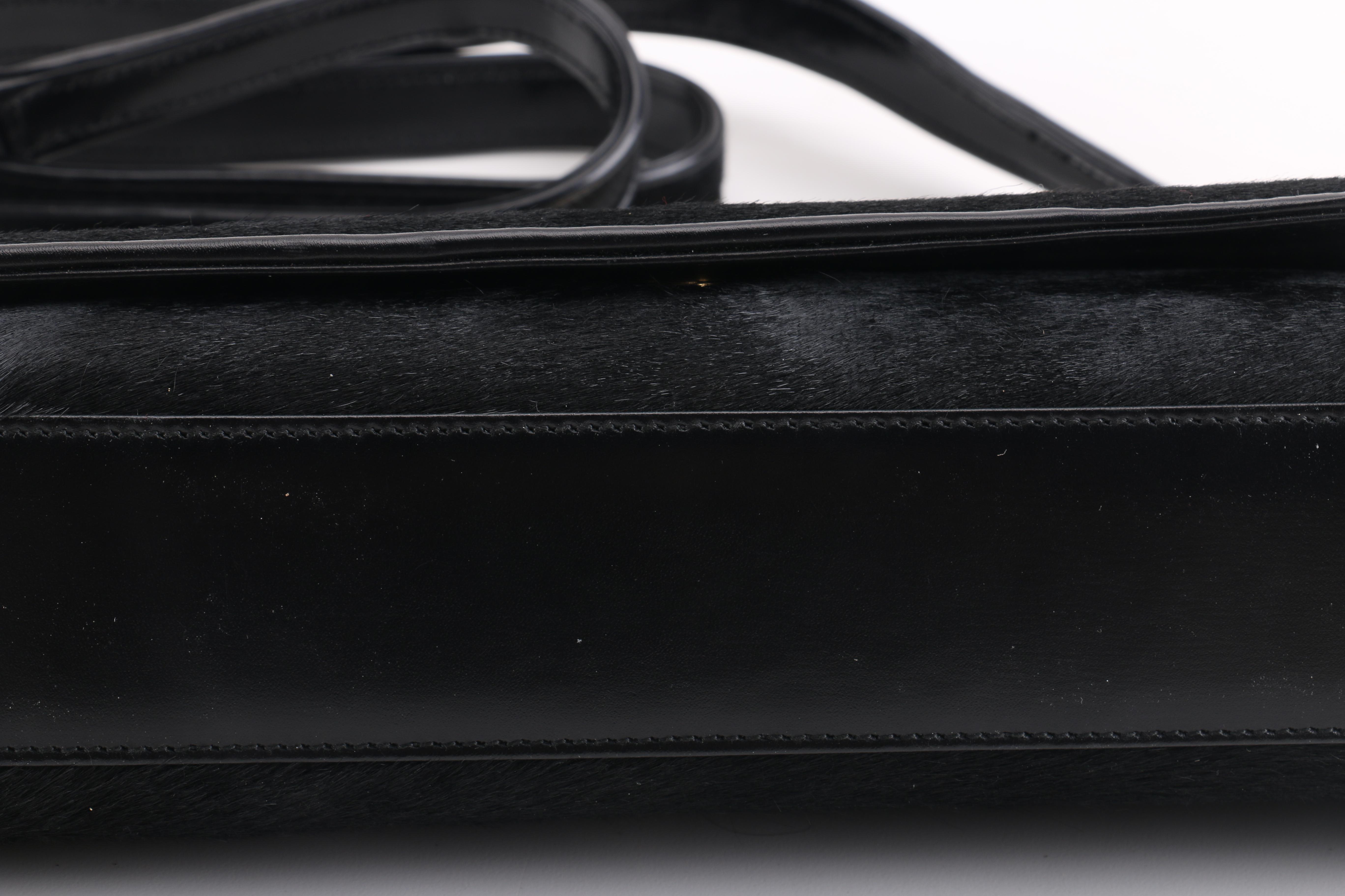 Gucci Black Leather Handbag