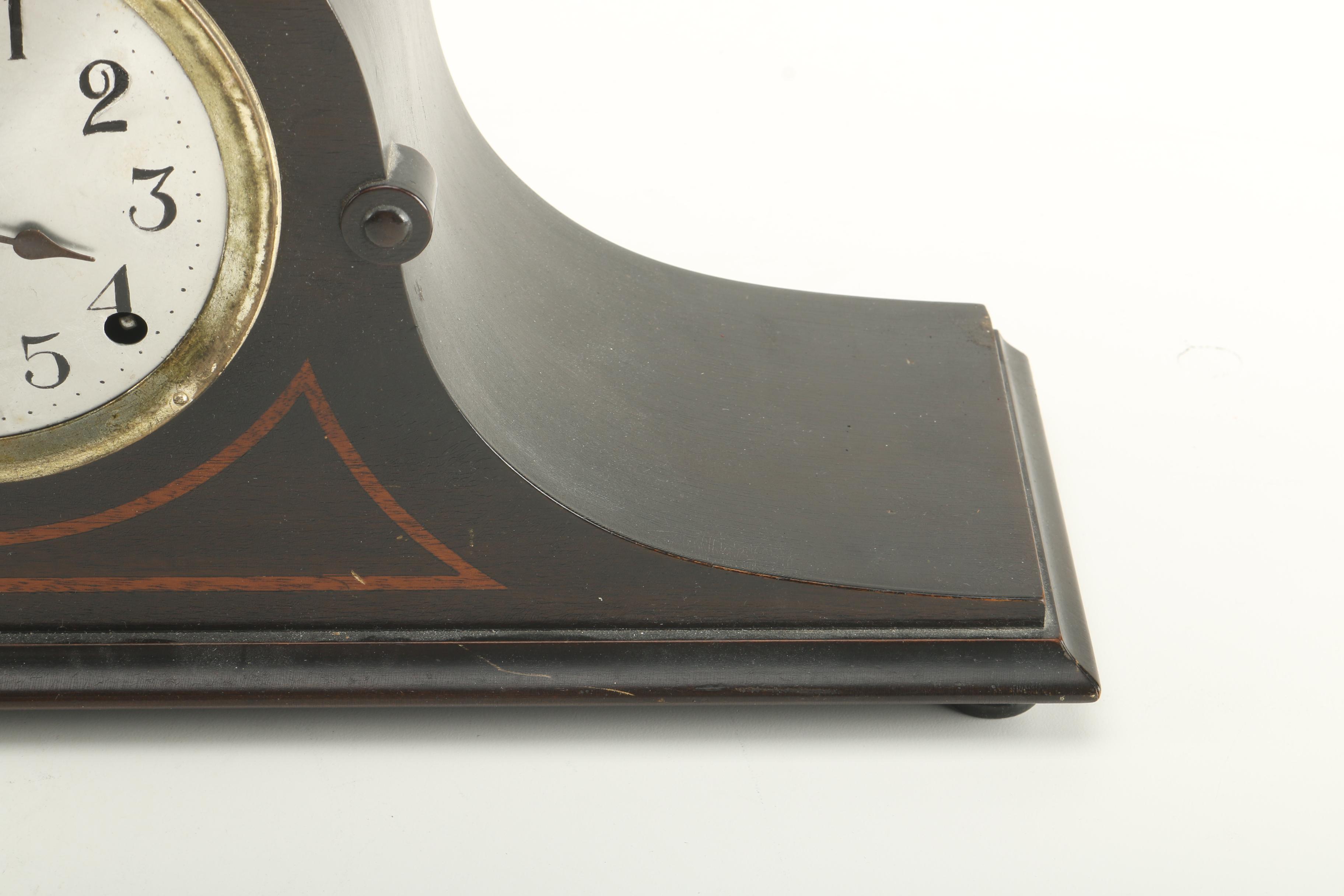 Vintage Tambour Mantel Clock by Seth Thomas