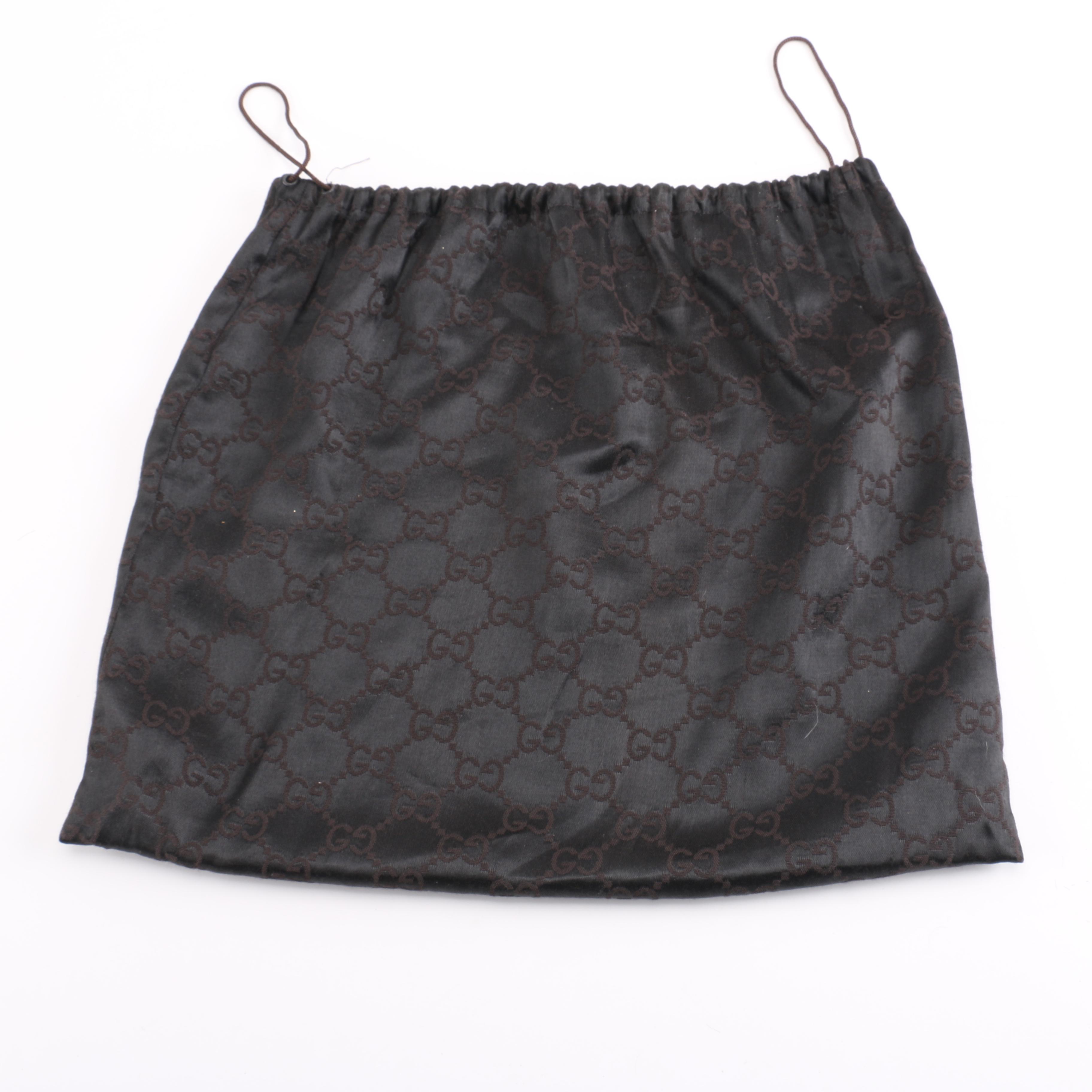 Gucci Black Leather Handbag