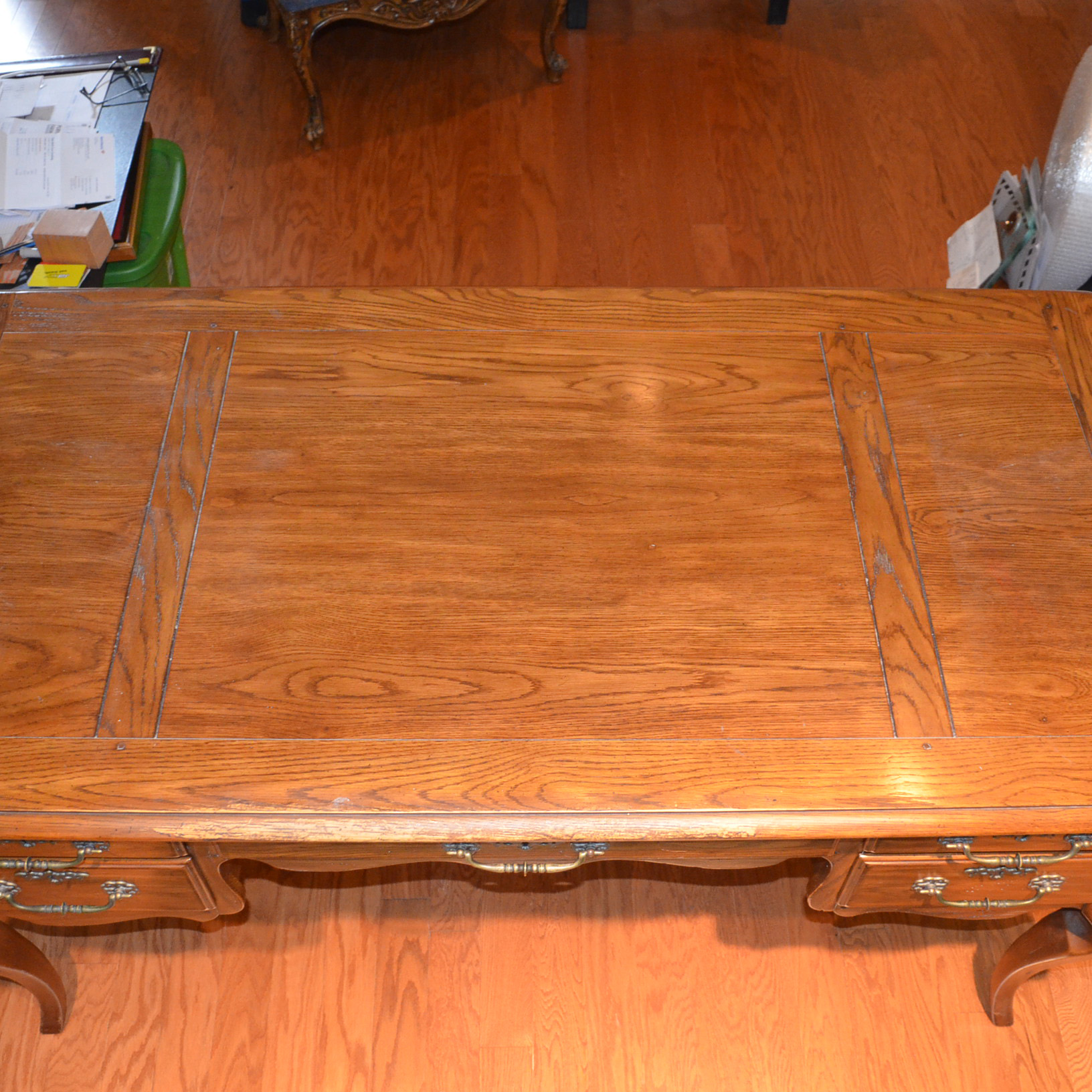 Vintage Oak Desk by Heritage