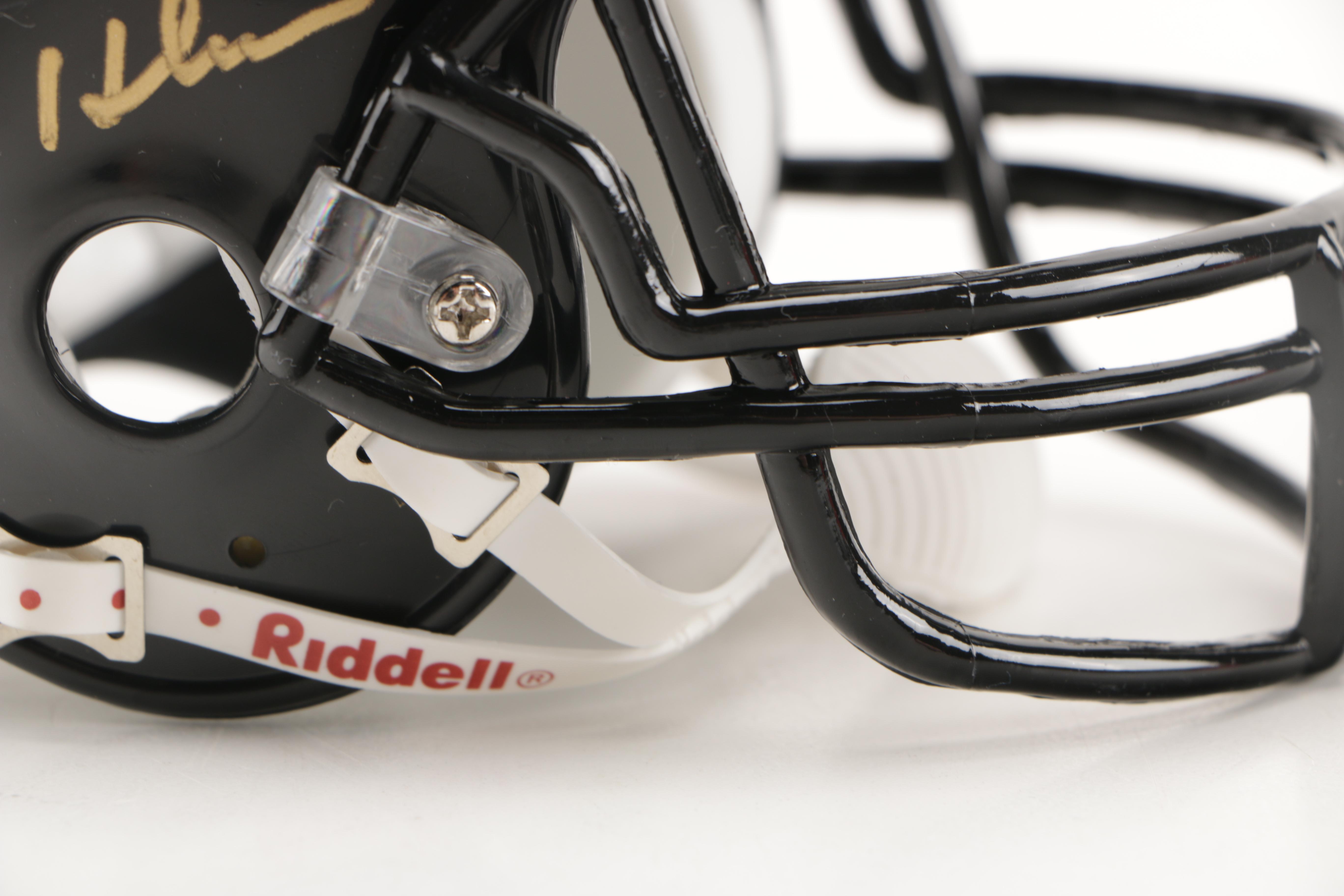 Pittsburgh Steelers "Steel Curtain" Signed Mini Helmet