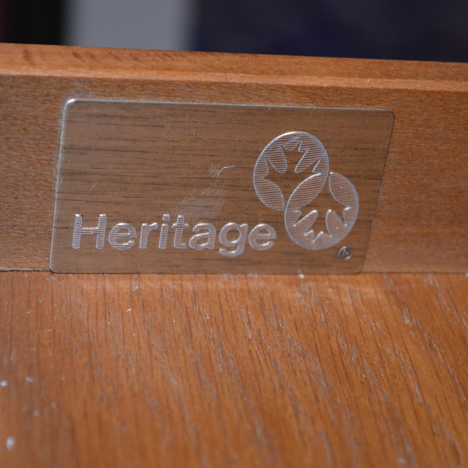 Vintage Oak Desk by Heritage