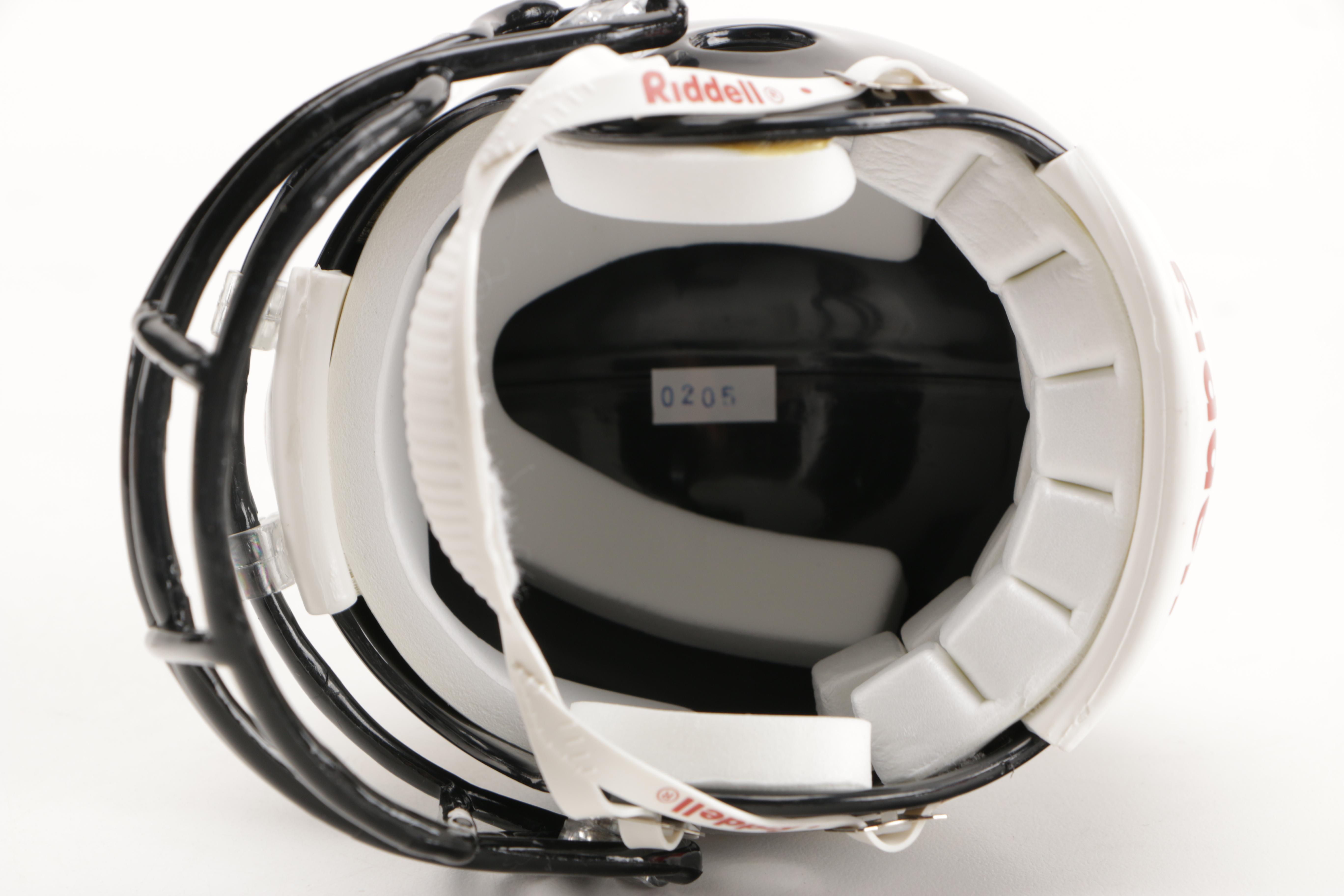 Pittsburgh Steelers "Steel Curtain" Signed Mini Helmet