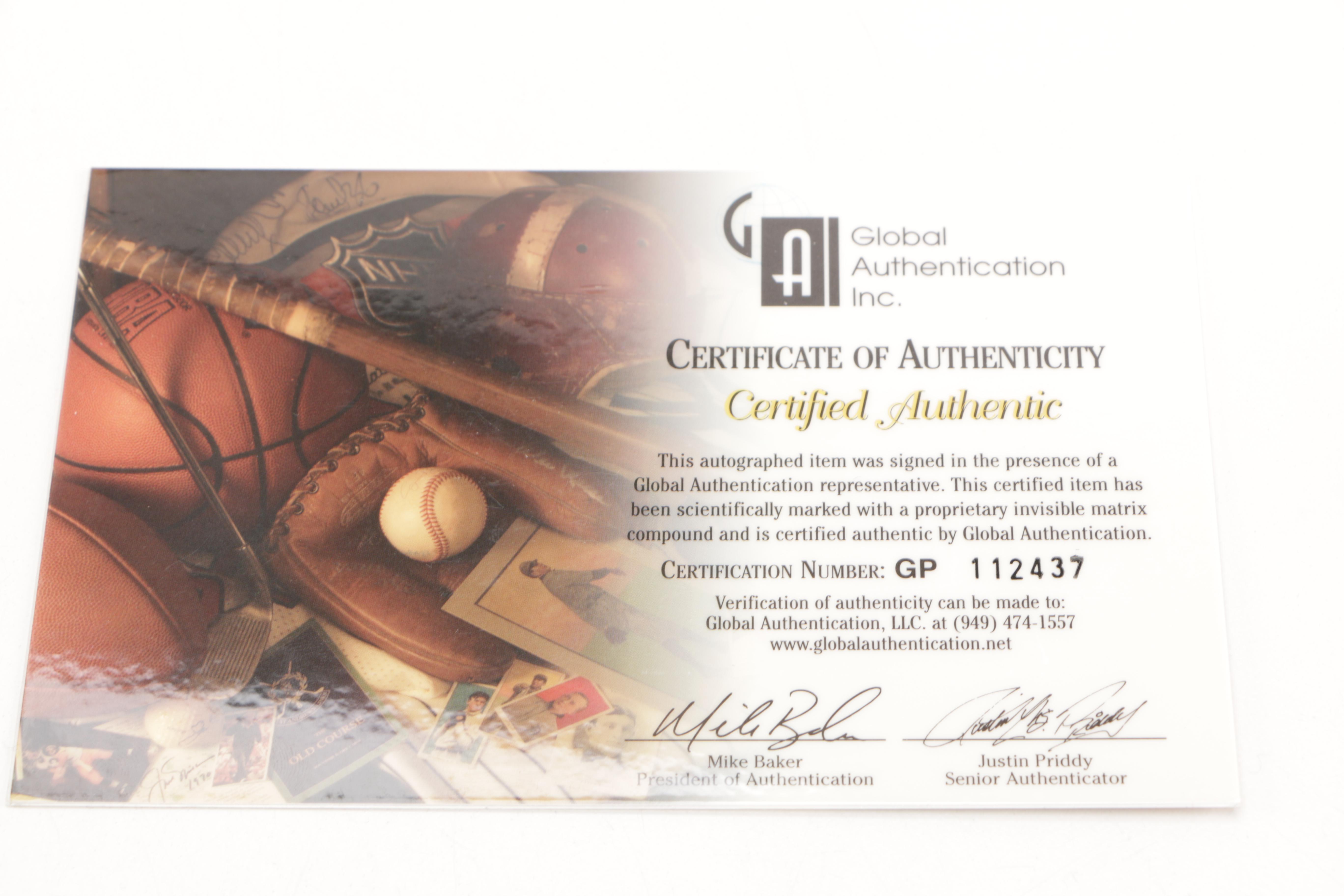 Pittsburgh Steelers "Steel Curtain" Signed Mini Helmet