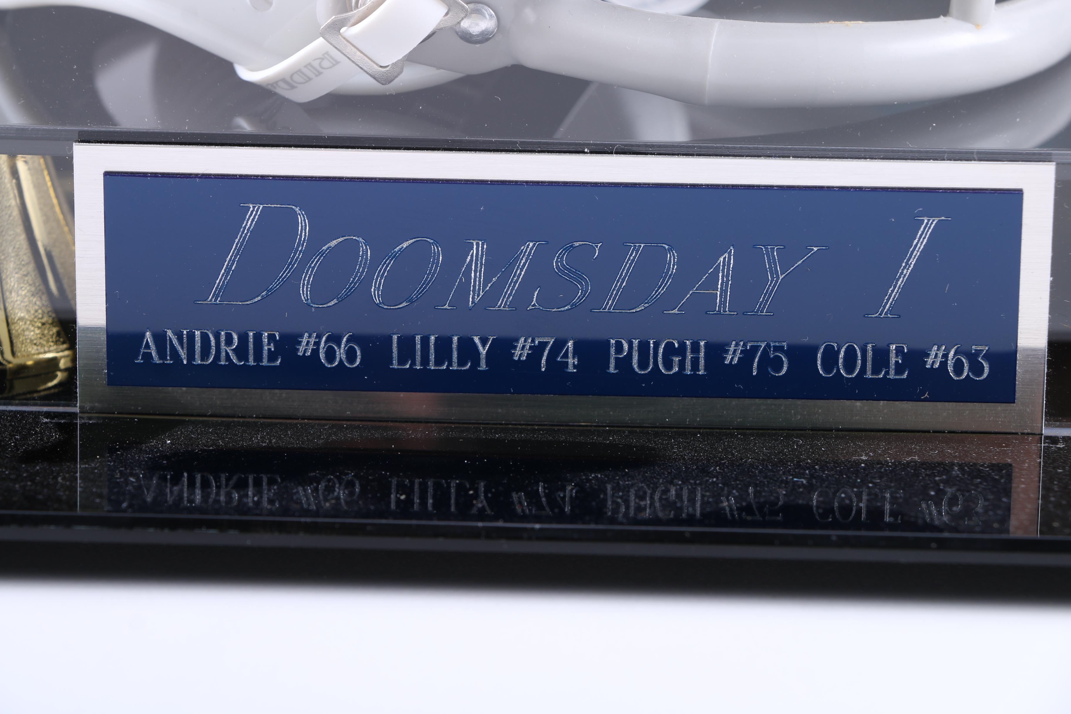 Dallas Cowboys "Doomsday I" Signed Mini-Helmet