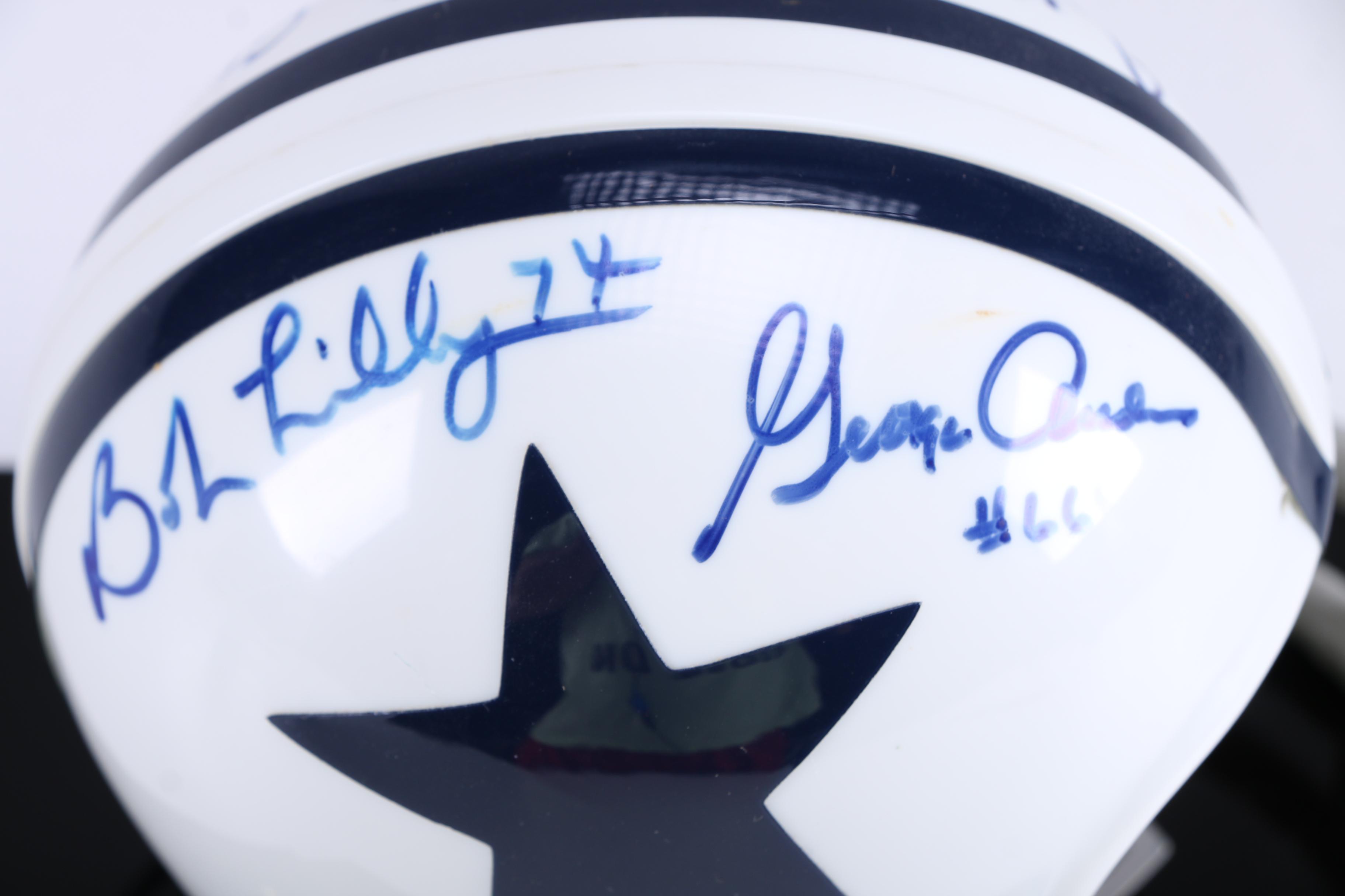 Dallas Cowboys "Doomsday I" Signed Mini-Helmet