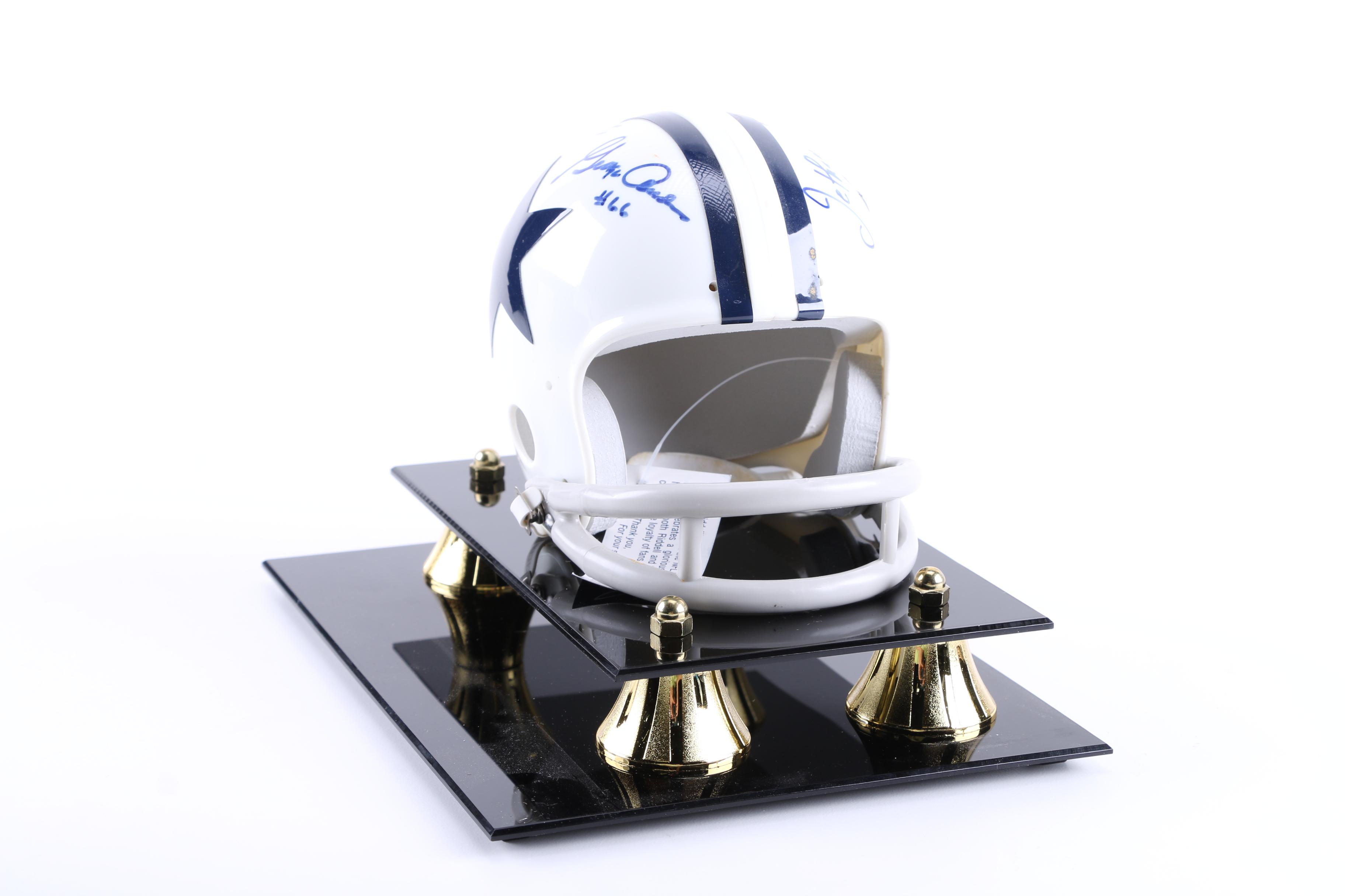 Dallas Cowboys "Doomsday I" Signed Mini-Helmet