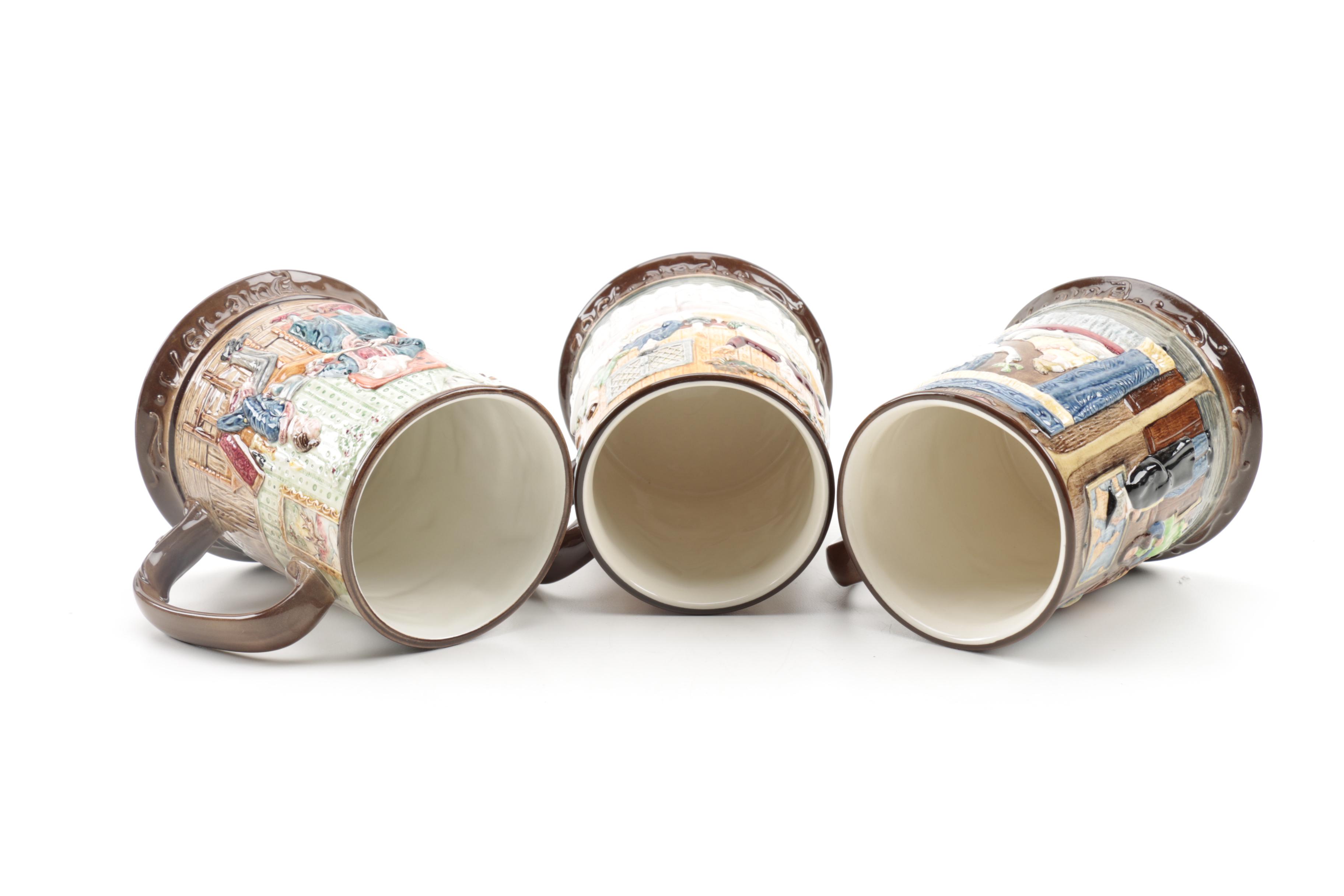 Royal Doulton "Christmas Carol" Tankards