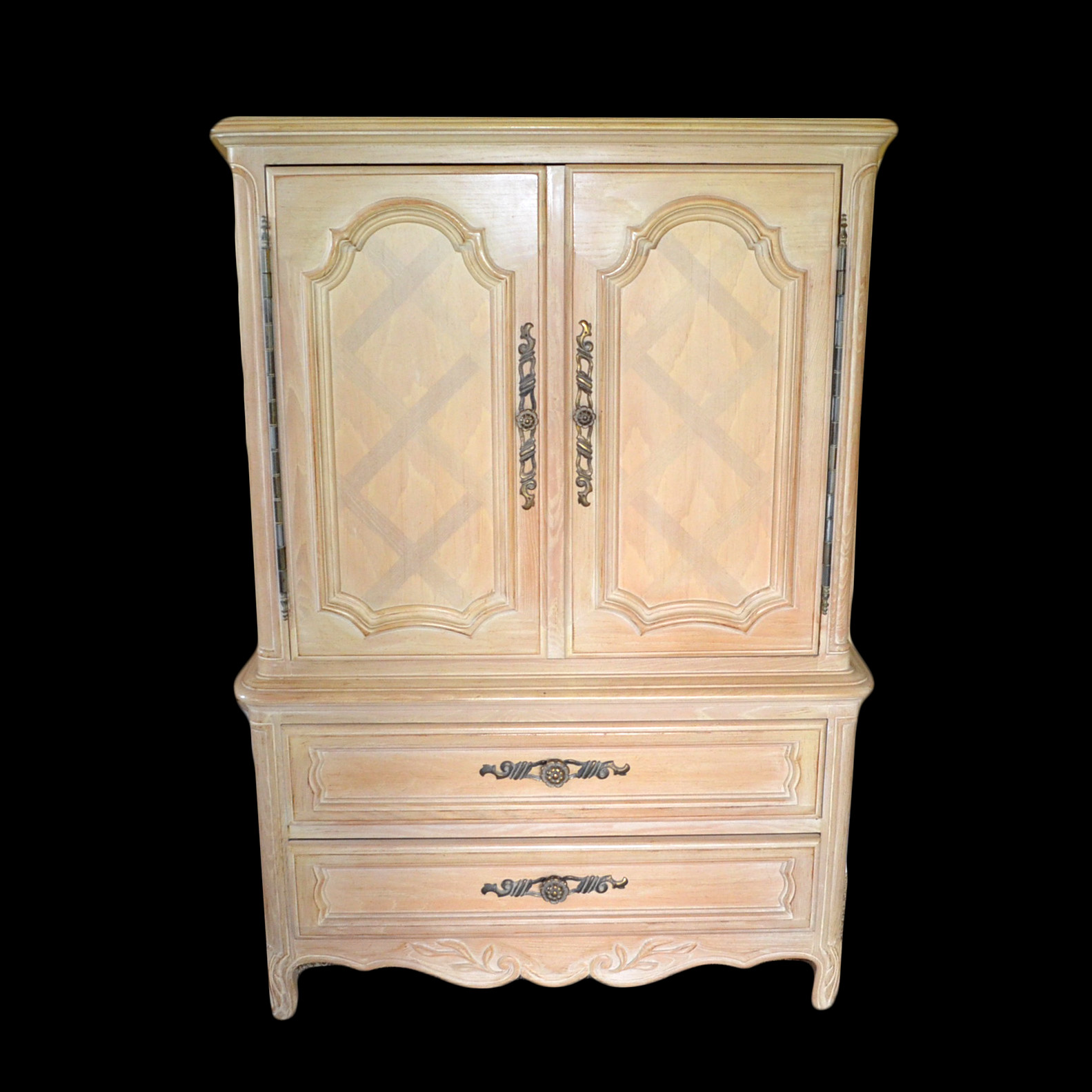 Vintage French Provincial Style Armoire
