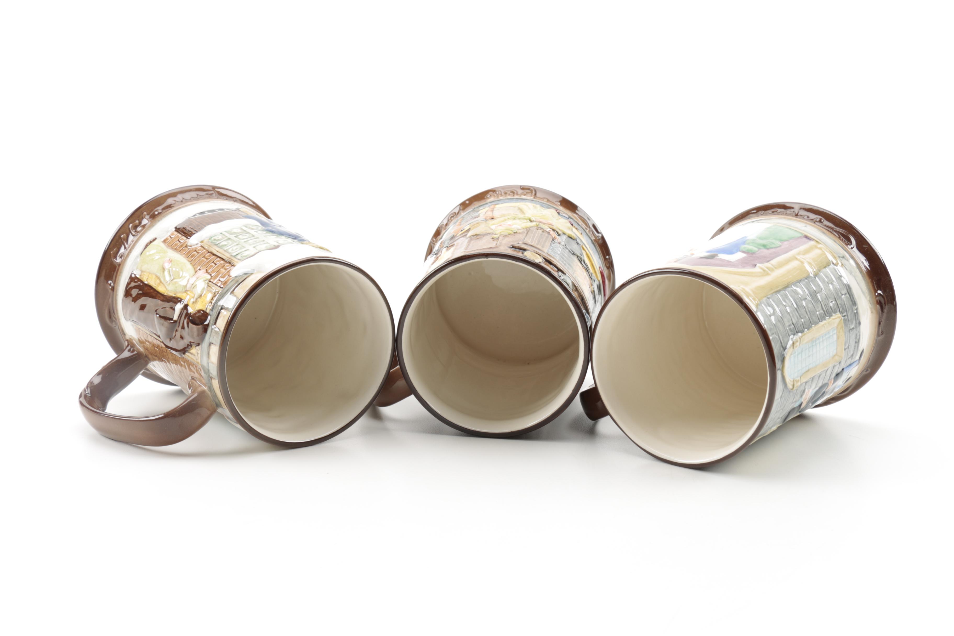 Royal Doulton "Christmas Carol" Tankards