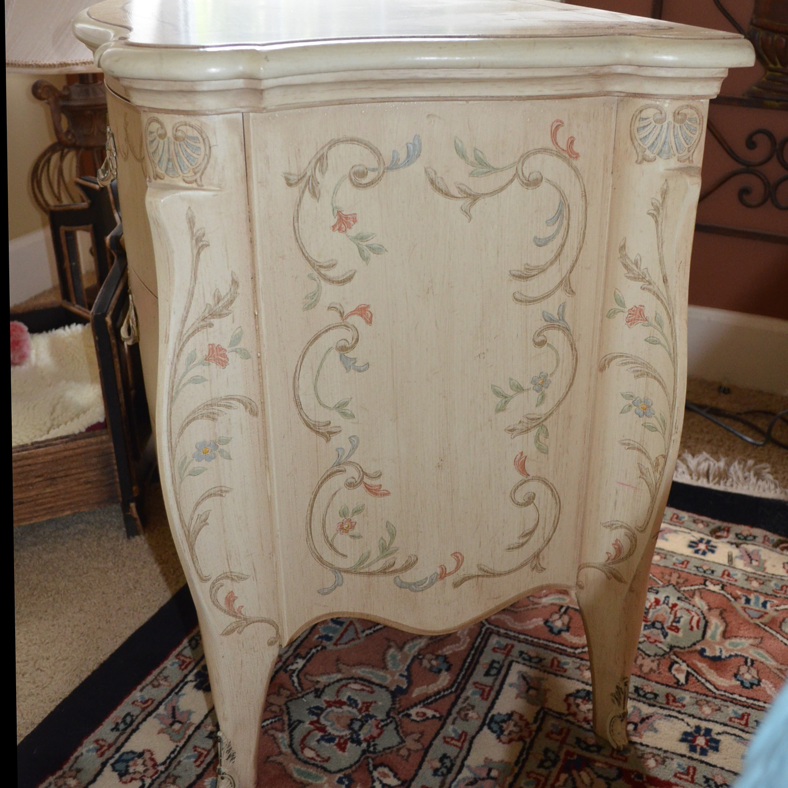 Vintage French Provincial Style "Adriana" Nightstands by Heritage