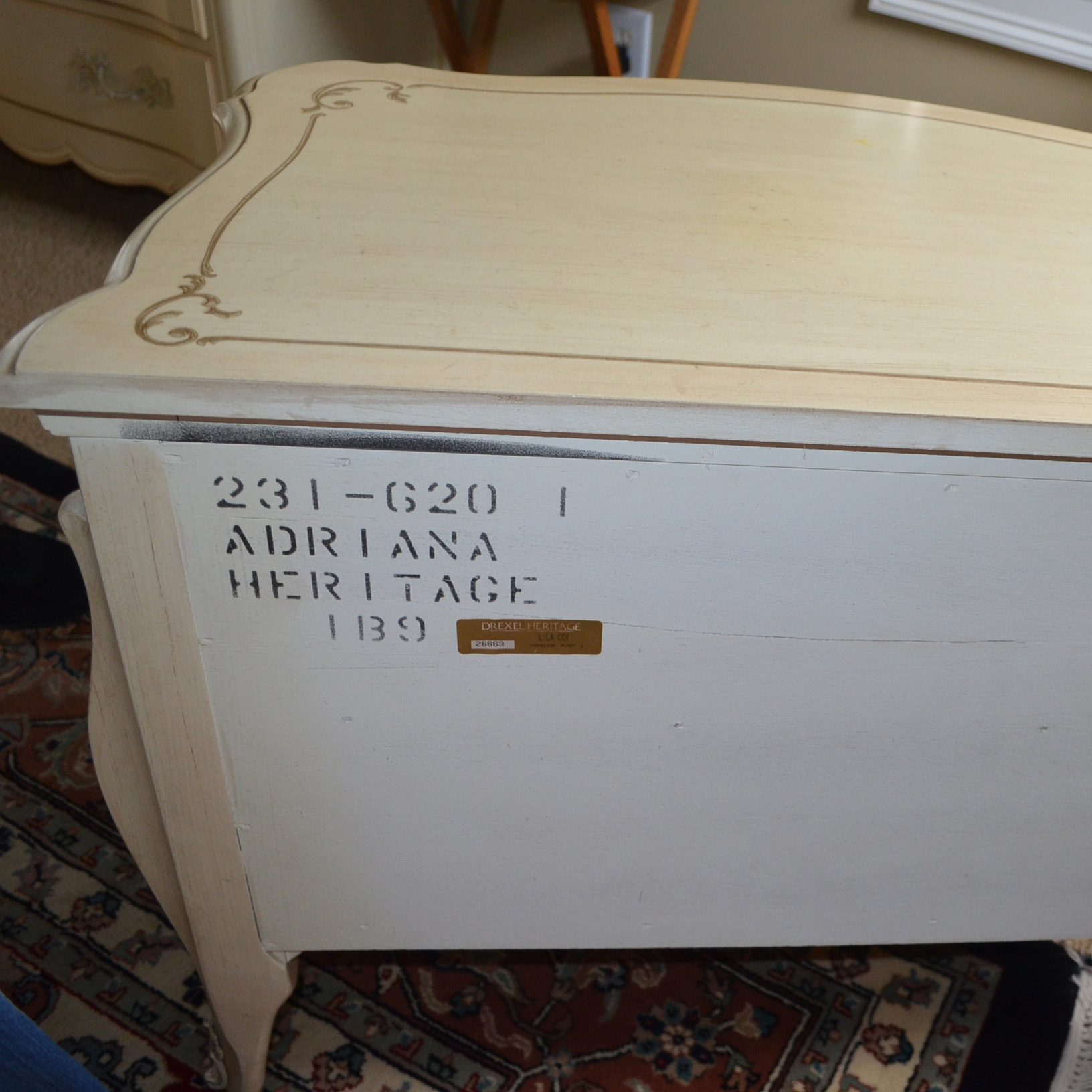 Vintage French Provincial Style "Adriana" Nightstands by Heritage