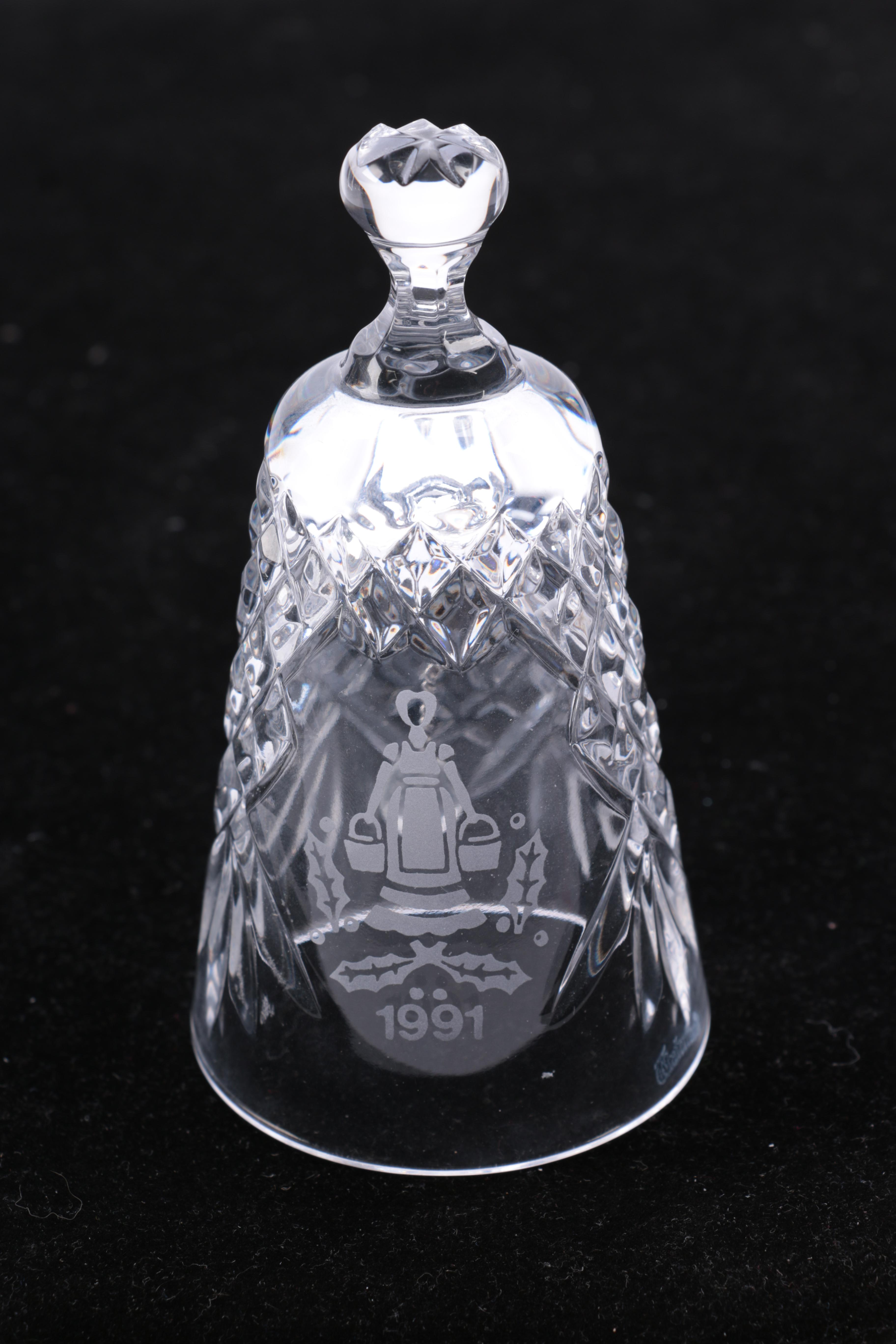 1990-1999 Waterford Crystal Christmas Bells
