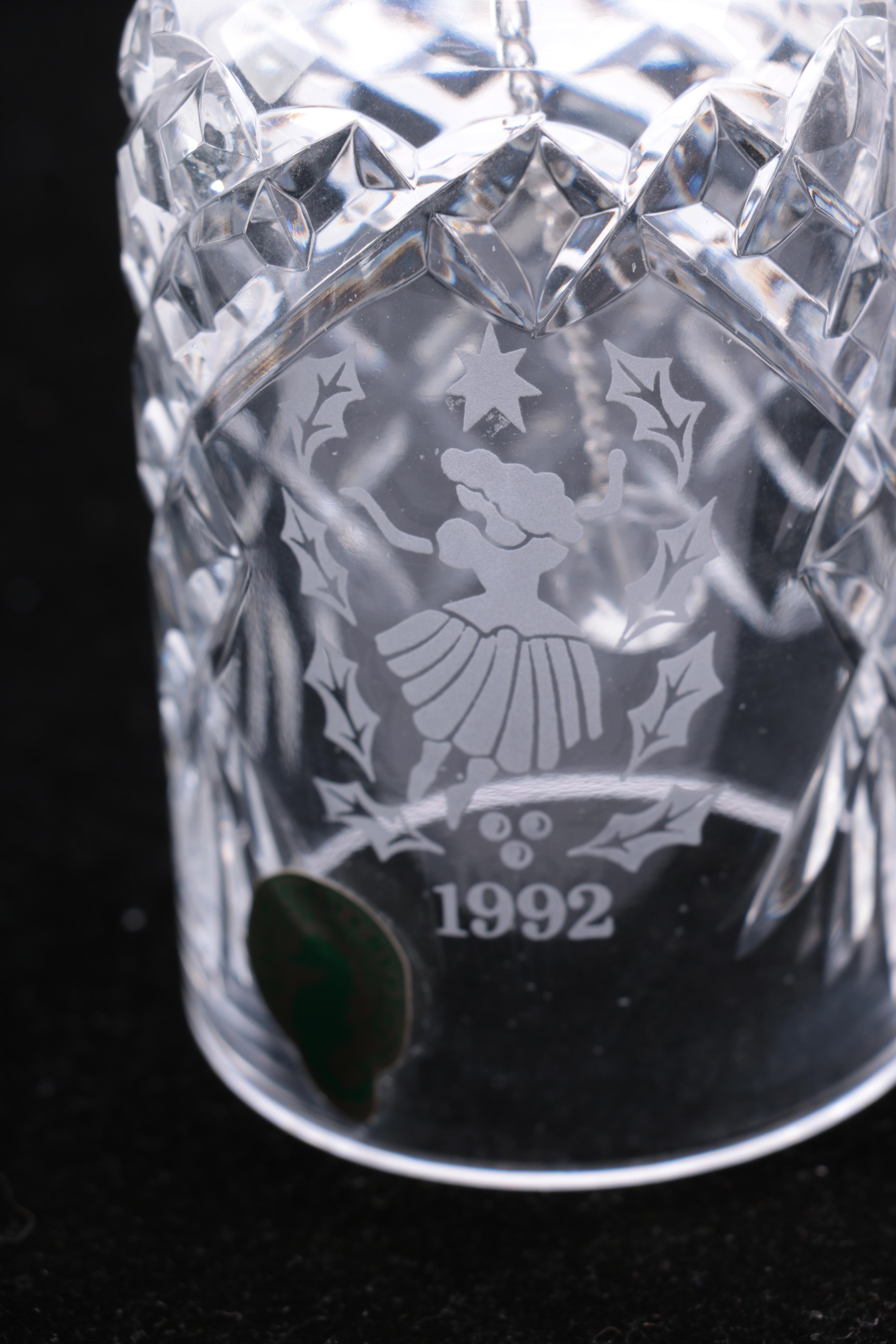 1990-1999 Waterford Crystal Christmas Bells