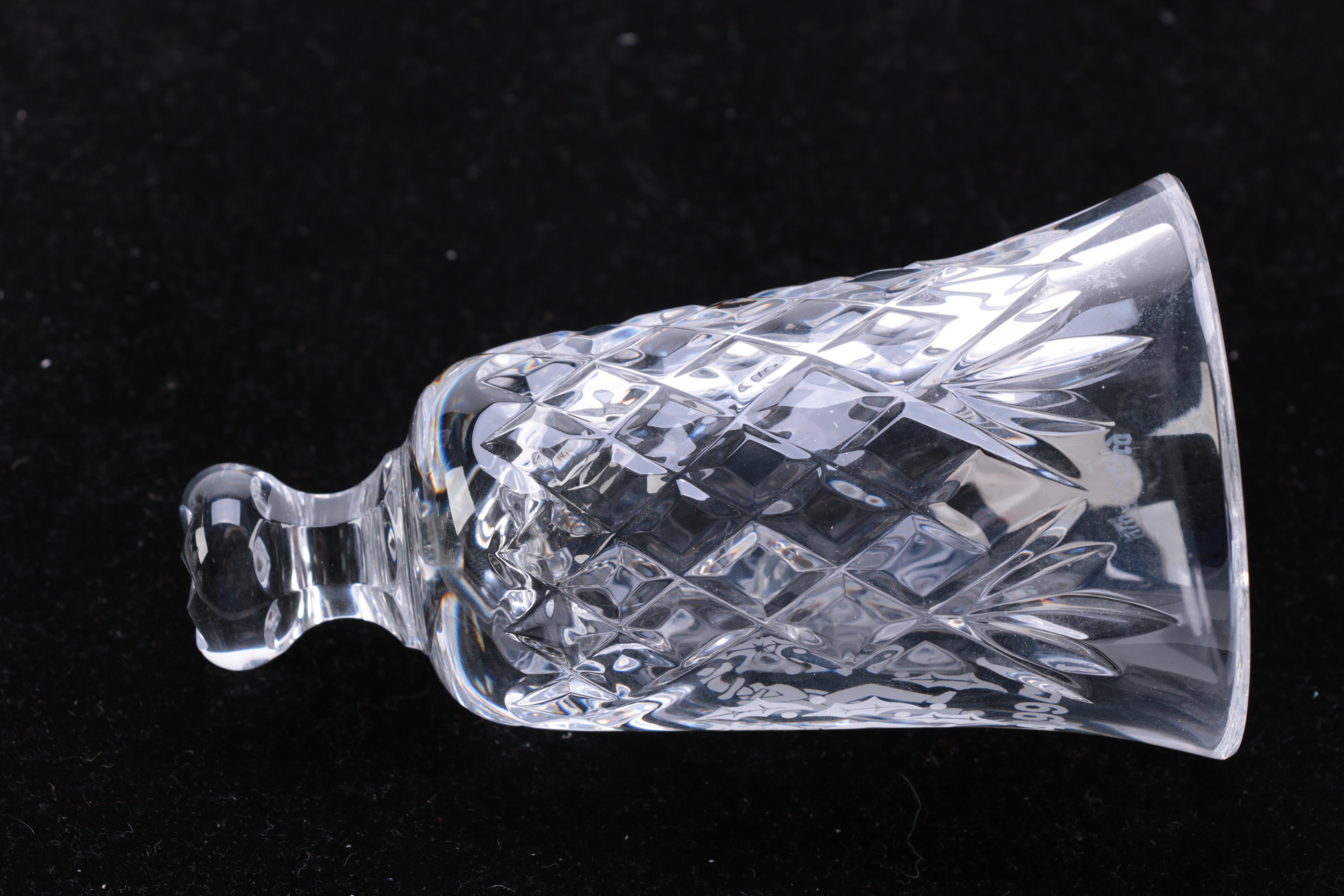 1990-1999 Waterford Crystal Christmas Bells