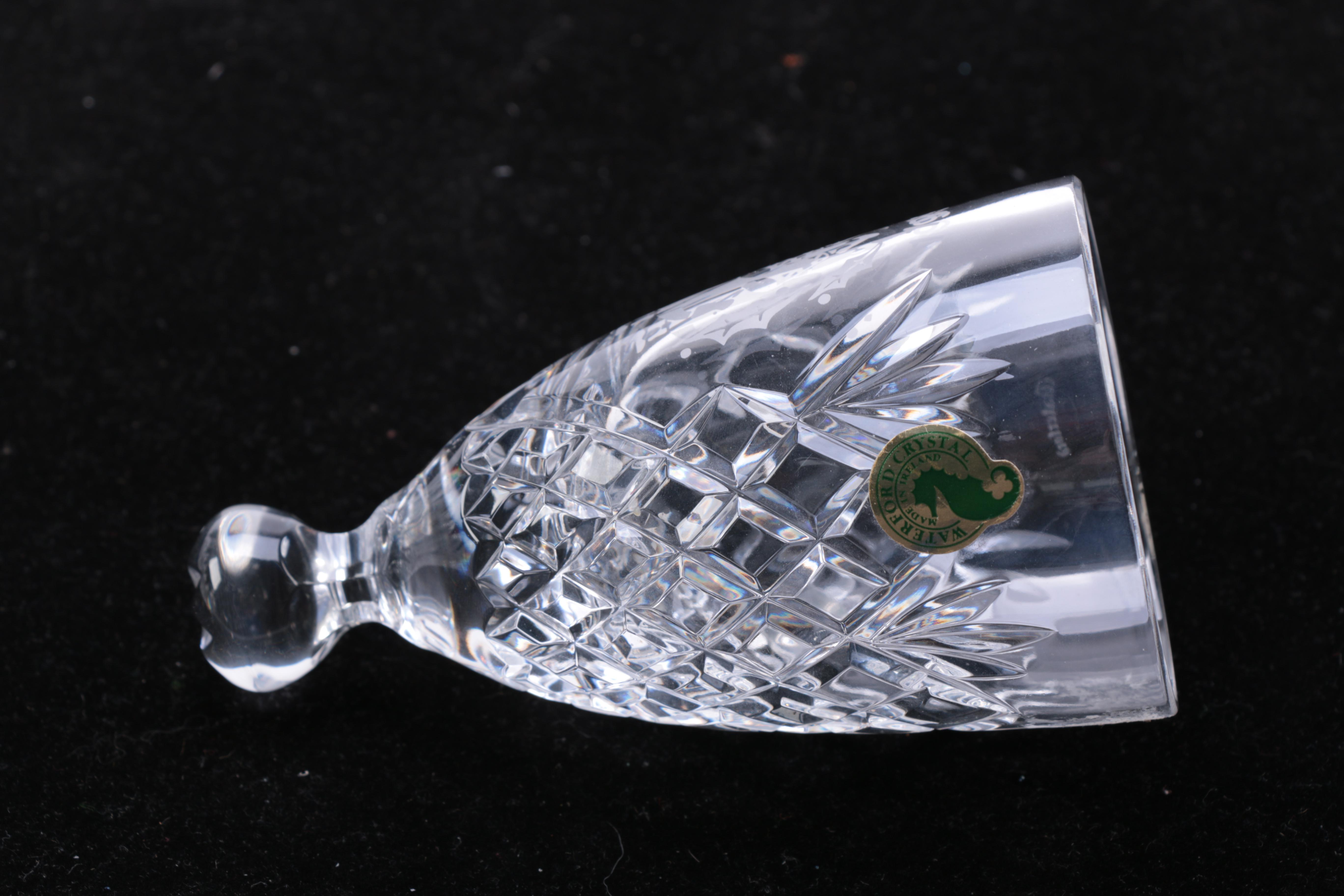 1990-1999 Waterford Crystal Christmas Bells