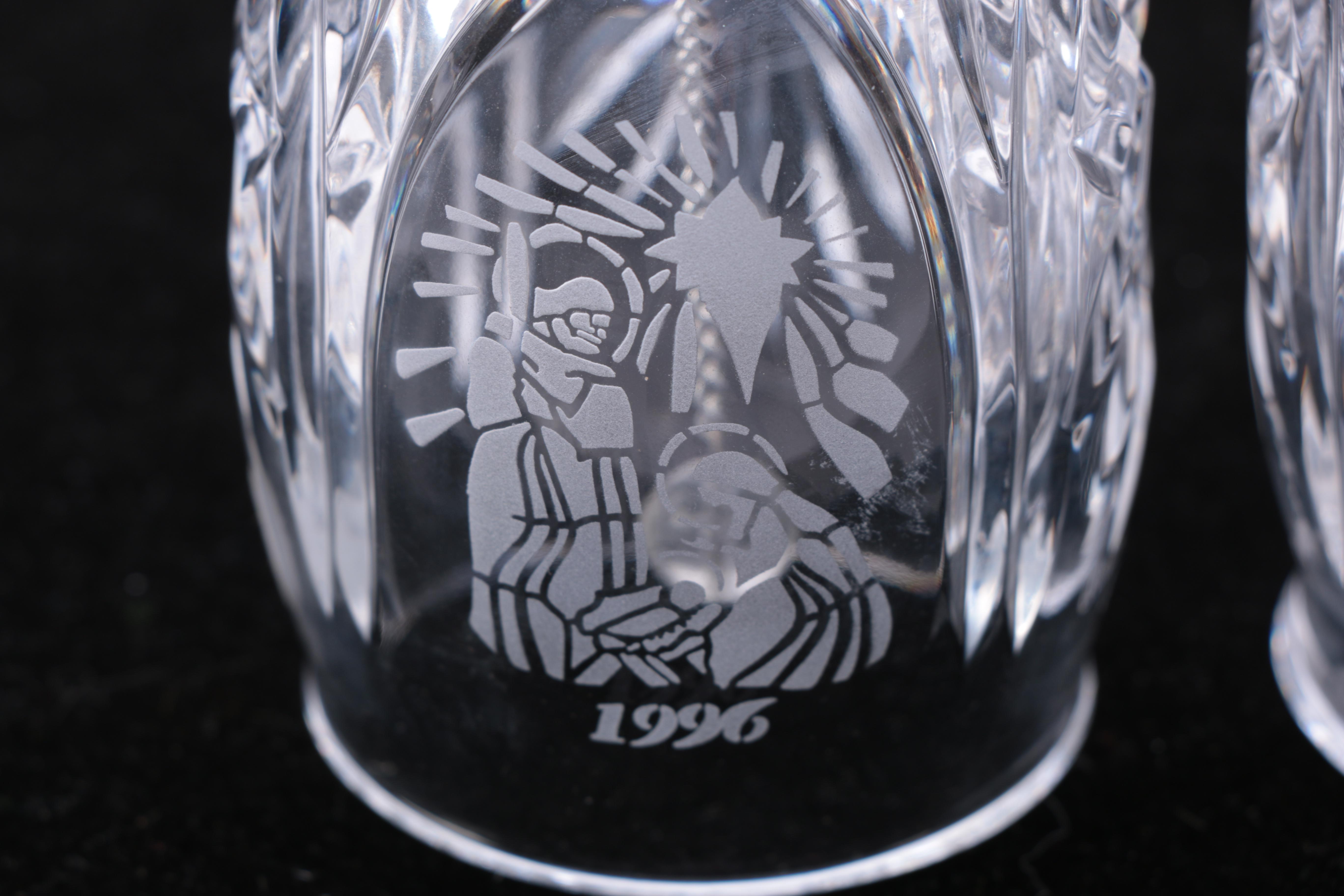 1990-1999 Waterford Crystal Christmas Bells