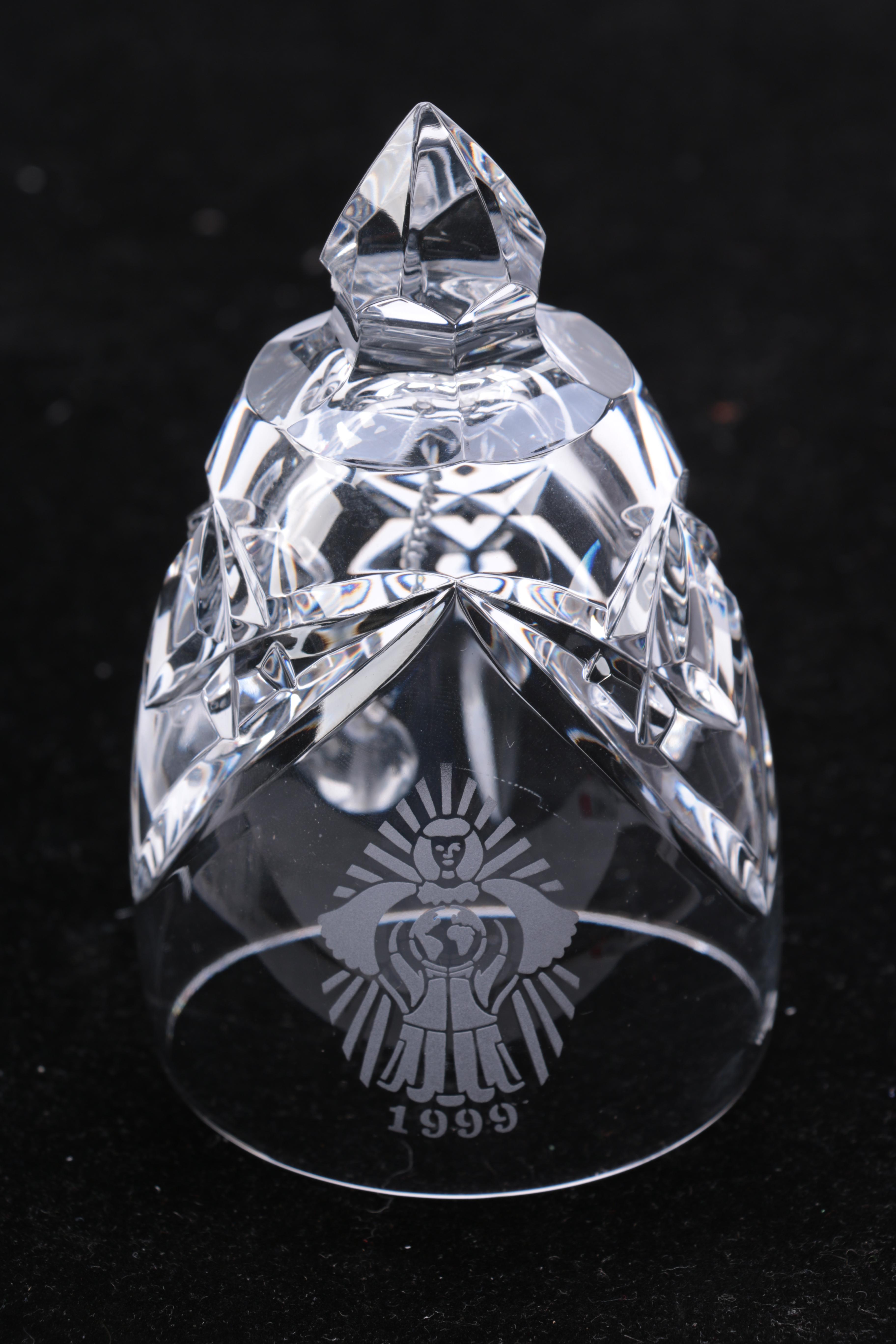 1990-1999 Waterford Crystal Christmas Bells