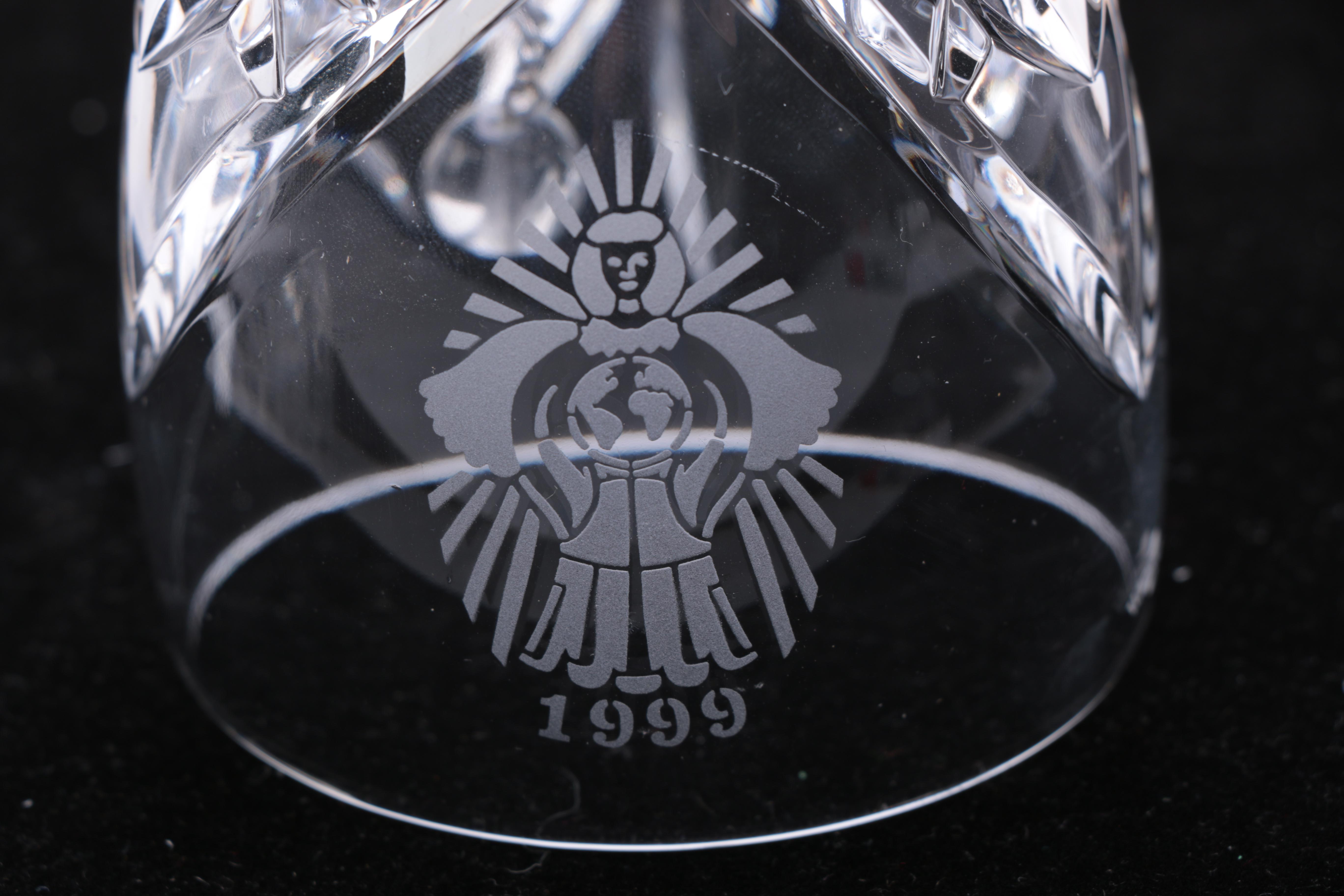 1990-1999 Waterford Crystal Christmas Bells