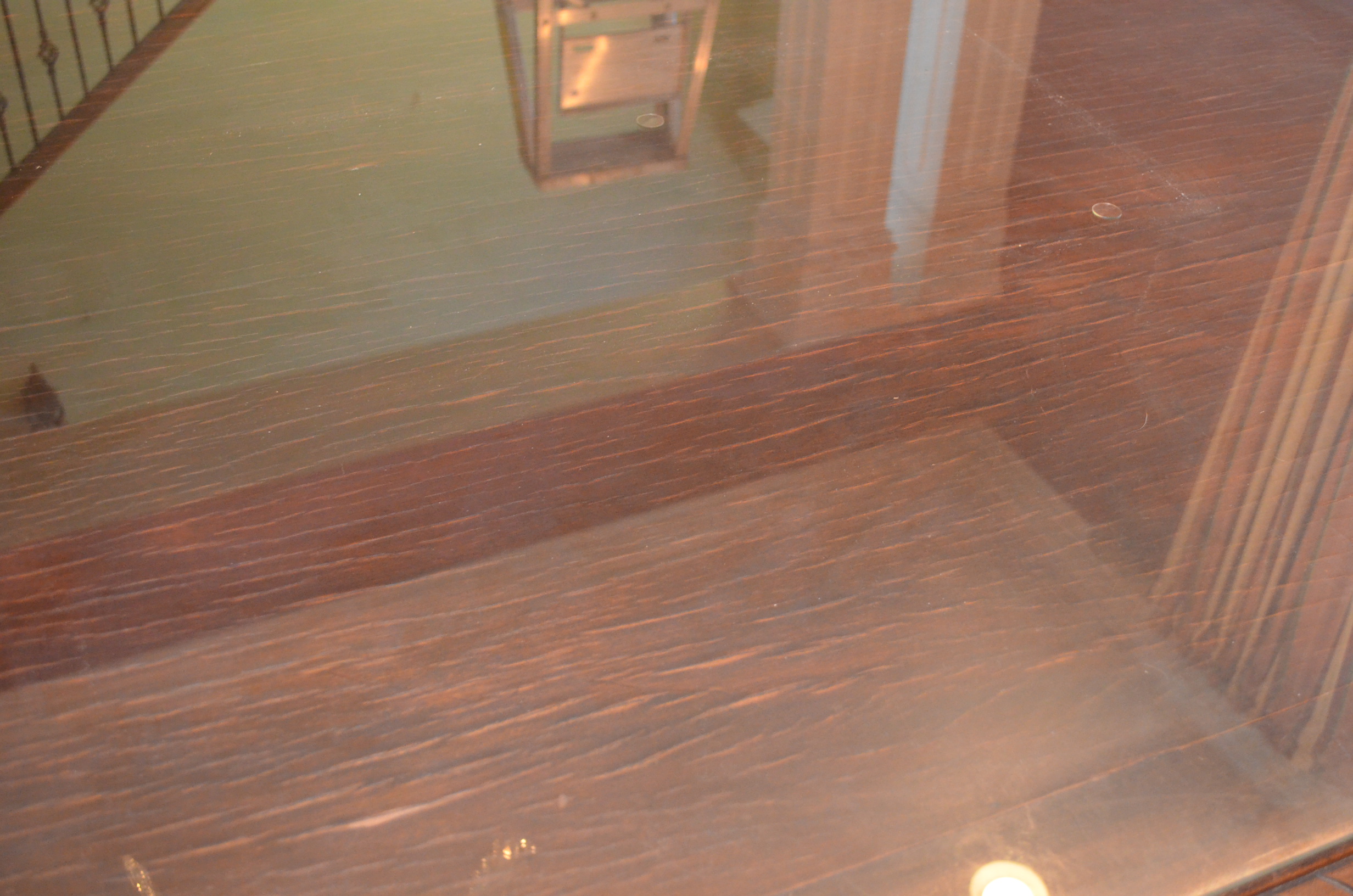 Antique Chippendale Style Poplar Library Table