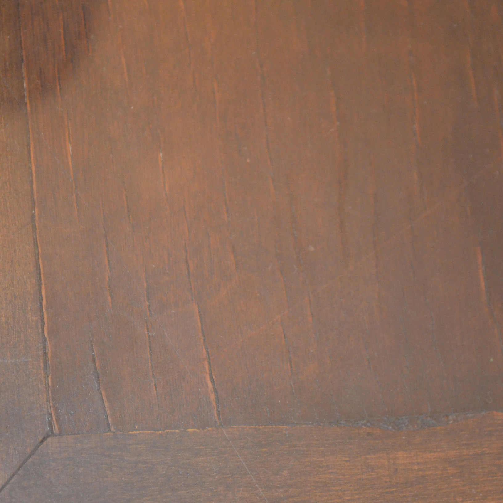 Antique Chippendale Style Poplar Library Table