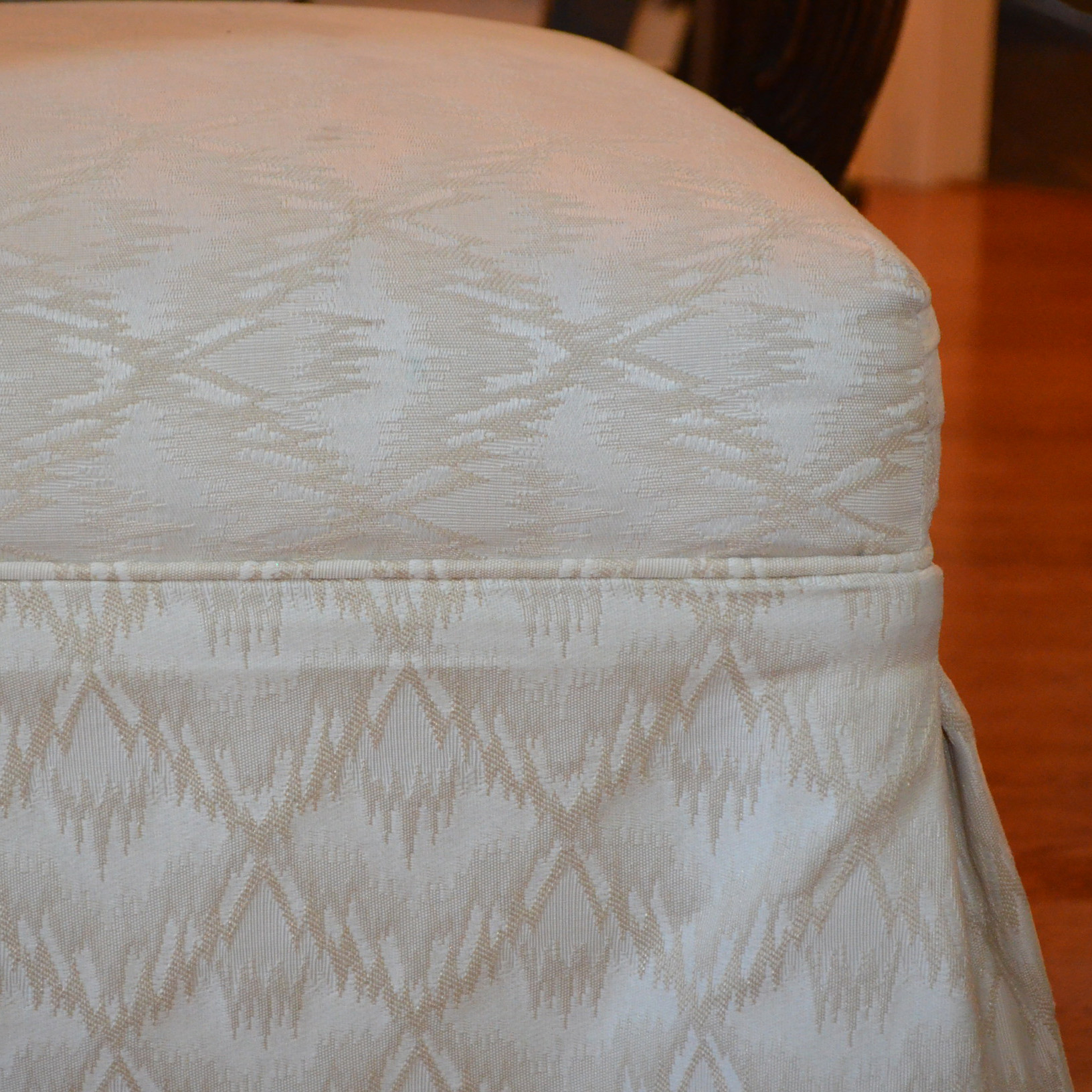 Set of Six Upholstered Dining Chairs by Bassett Mirror Co., INC.