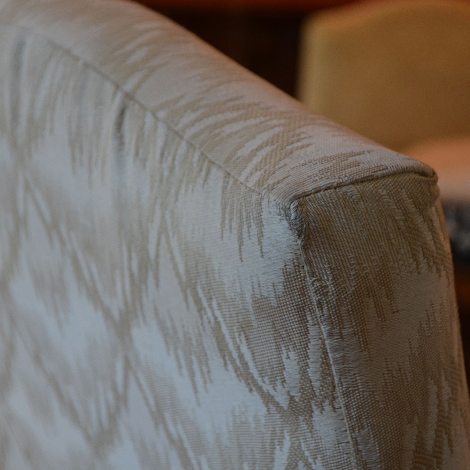 Set of Six Upholstered Dining Chairs by Bassett Mirror Co., INC.