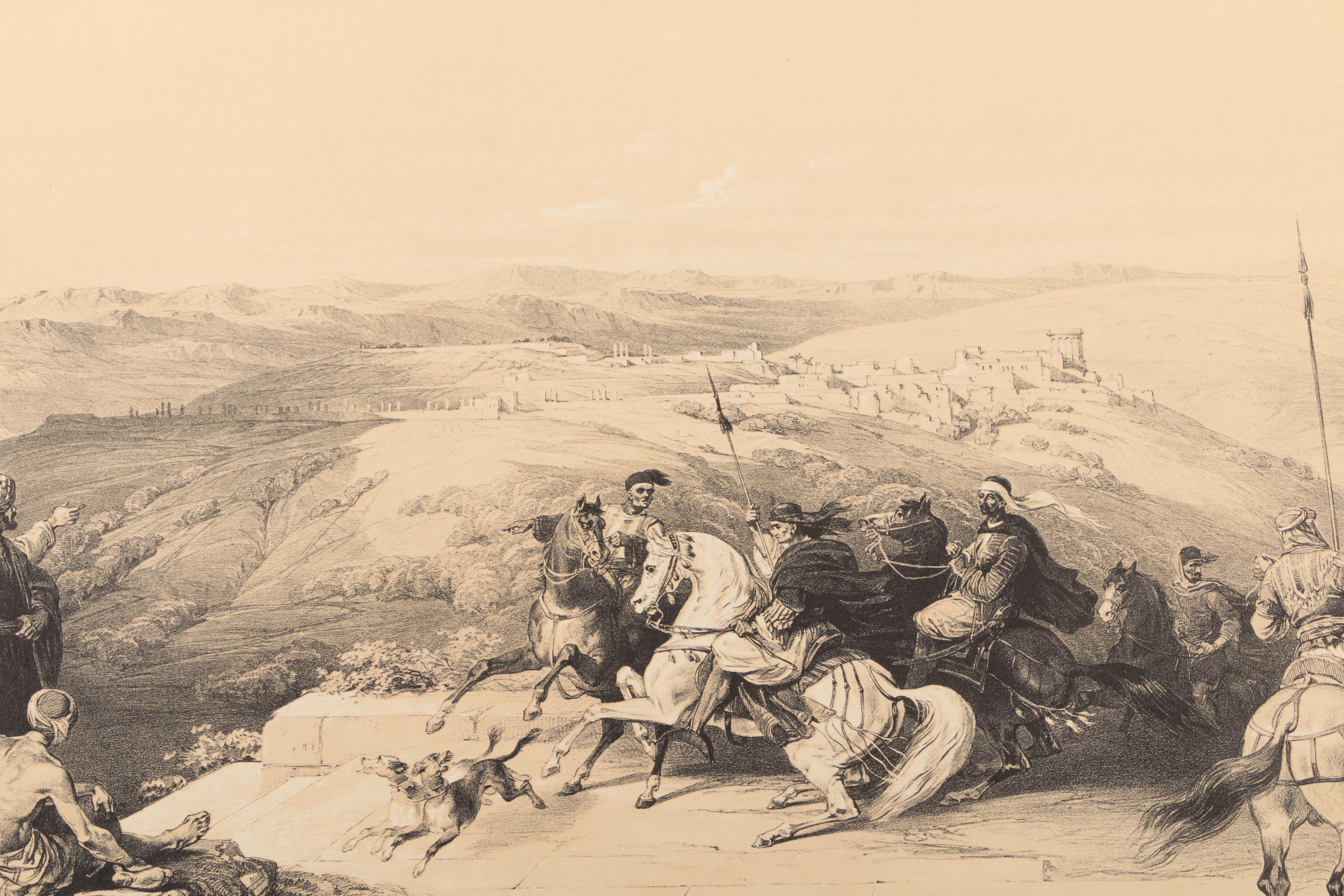 After David Roberts Offset Lithographs on Paper of the Holy Land